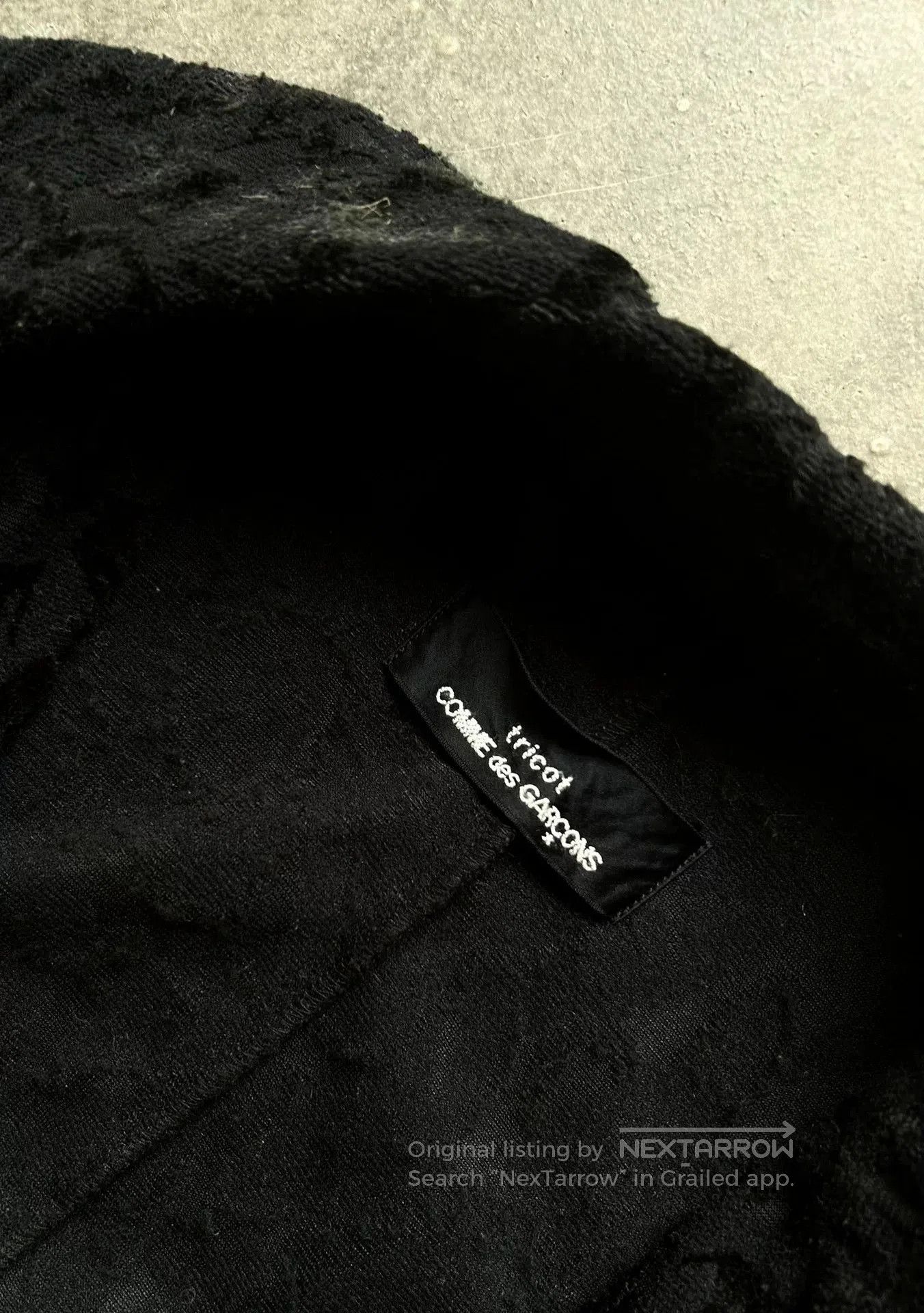 Other comme des garcons tricot velvet vest. Size US M / EU 48-50 / 2 - 4 Thumbnail