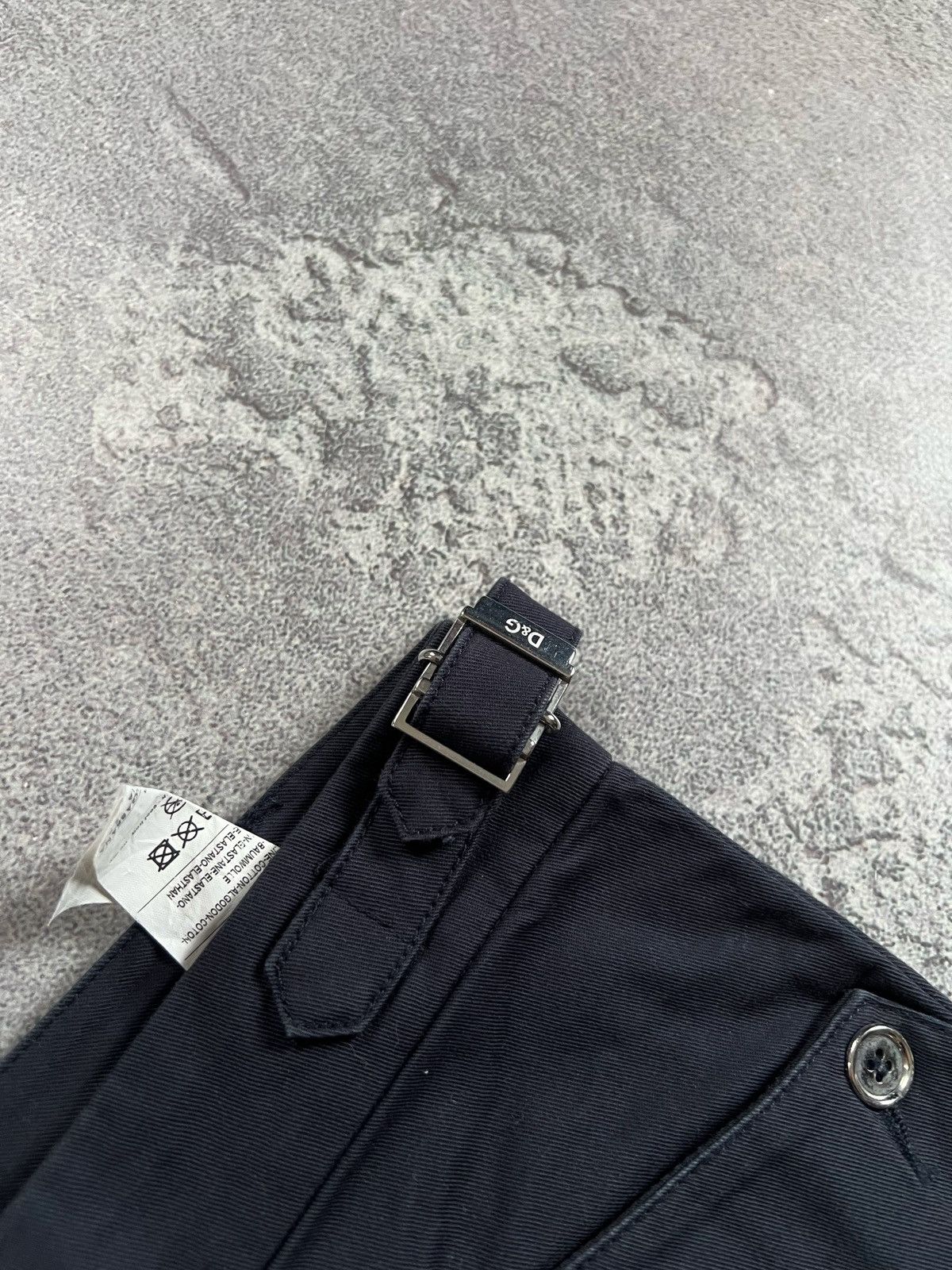 Dolce & Gabbana Dolce & Gabbana Navy Slim Straight Fit Dress Pants Size 42 Size 28" / US 6 / IT 42 - 5 Thumbnail