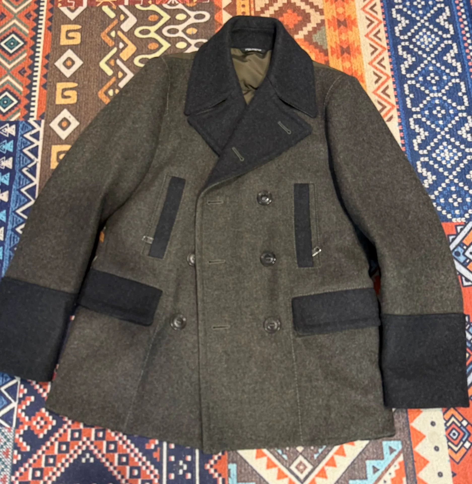 Dolce & Gabbana Dolce Gabbana Wool Down Jacket Size US S / EU 44-46 / 1 - 1 Thumbnail