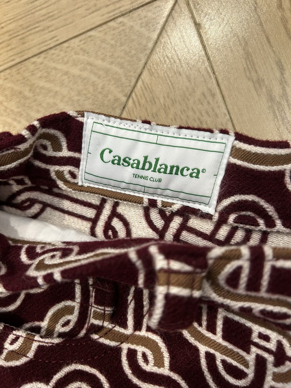 Casablanca CASABLANCA MONOGRAM JACQUARD PRINTED PANTS Size US 28 / EU 44 - 3 Thumbnail