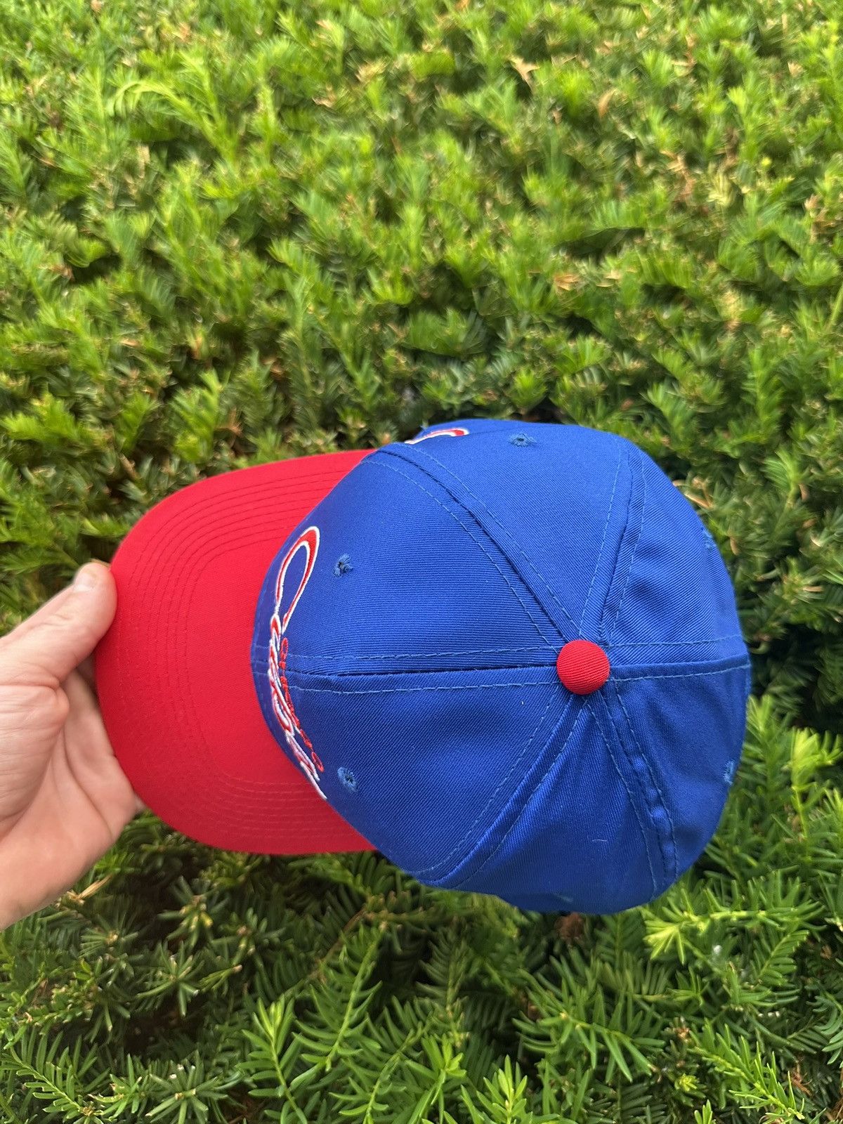 Sports Specialties Vintage Chicago Cubs Sports Specialties Script SnapBack Hat Size ONE SIZE - 8 Thumbnail