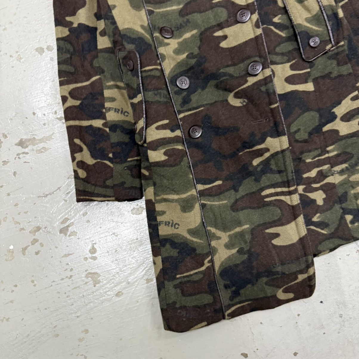 Hysteric Glamour Grail Vintage Hysteric Glamour Camouflage Trench Coat Jacket Size US S / EU 44-46 / 1 - 3 Thumbnail