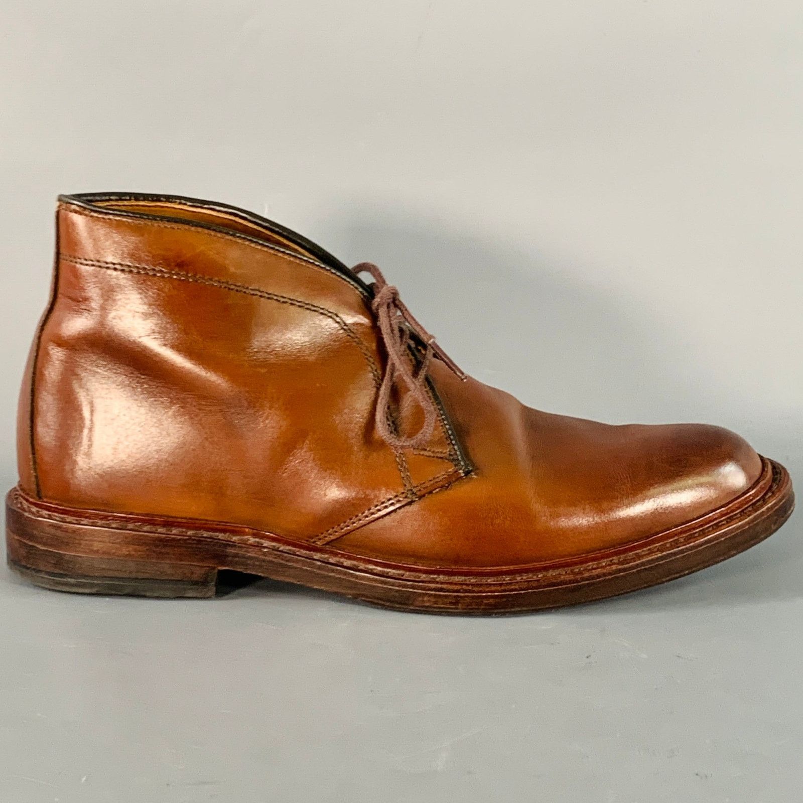 Allen Edmonds ALLEN EDMONDS Size 7 Dundee Brown Leather Chukka Ankle Boots Size US 7 / EU 40 - 2 Thumbnail