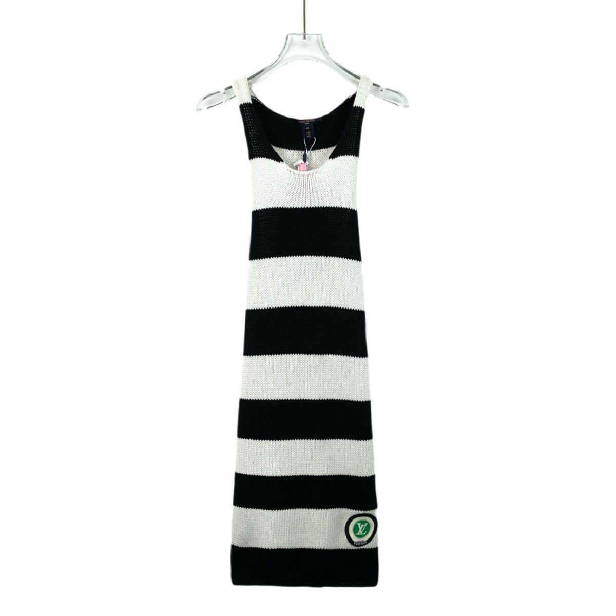 Louis Vuitton Louis Vuitton Striped Logo Sleeveless Knit Dress K26WX Size M / US 6-8 / IT 42-44 - 1 Thumbnail