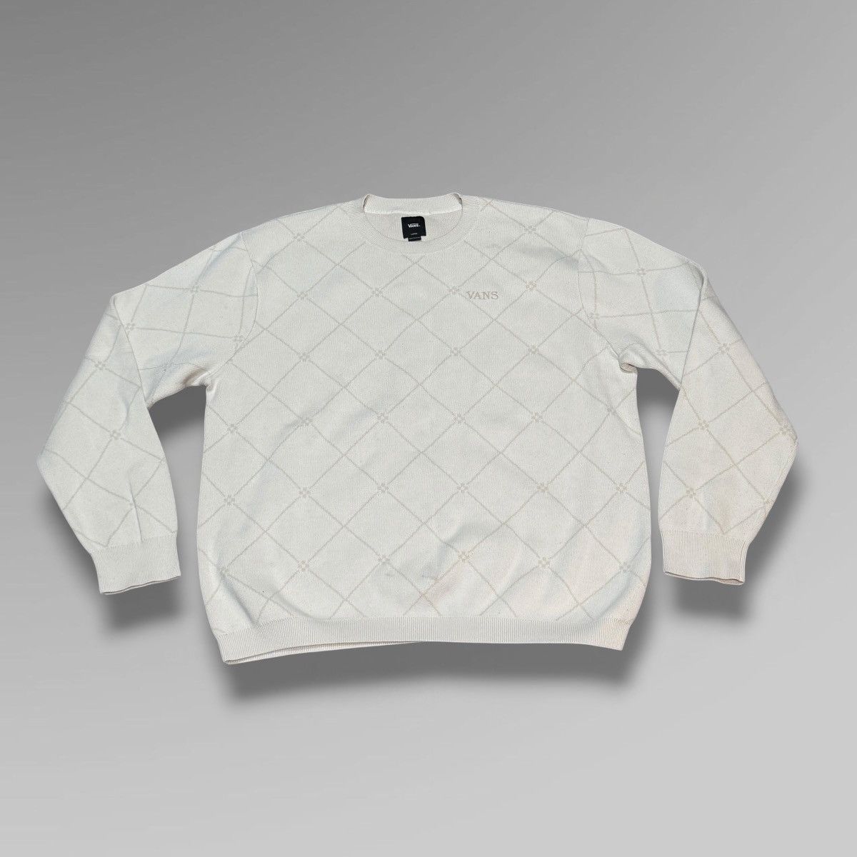 Vans Vans Monogram Knit Sweater Size US L / EU 52-54 / 3 - 1 Thumbnail