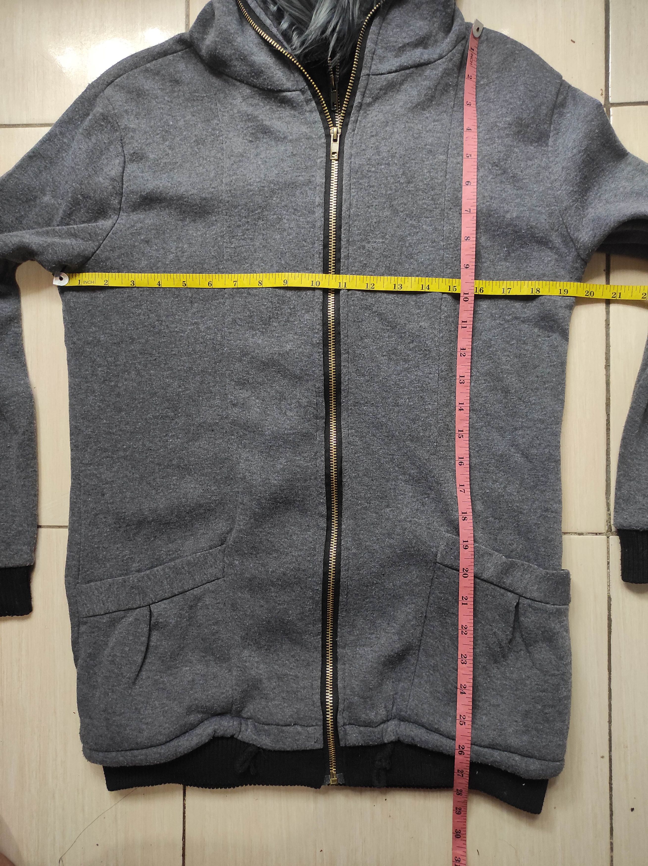 Hysteric Glamour Double Layer Grey Fur Hoodie if6was9 LGB style Size US S / EU 44-46 / 1 - 19 Thumbnail