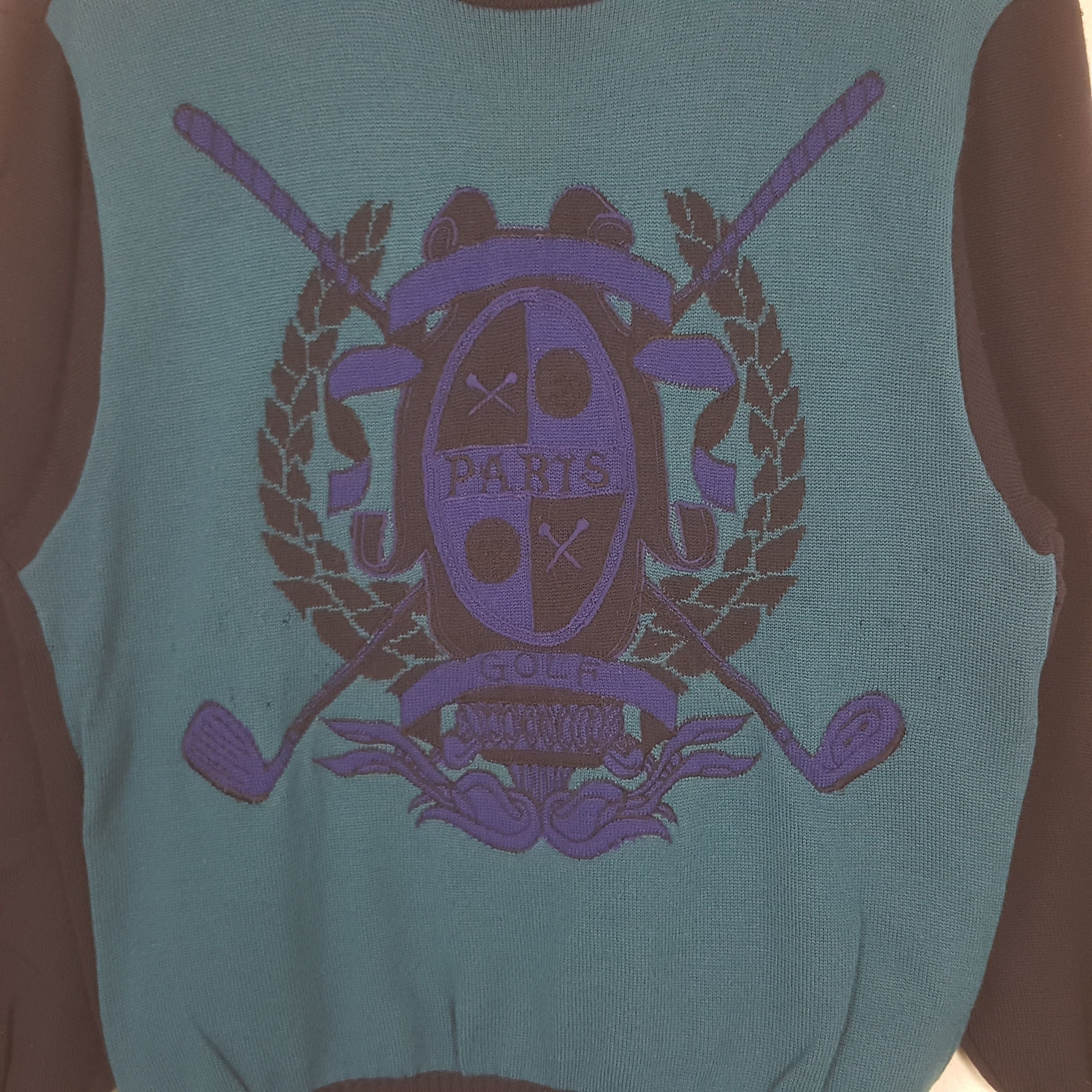 Designer Vintage Paris Golf Japanese Style Sweatshirt C291N32 Size US XS / EU 42 / 0 - 2 Thumbnail