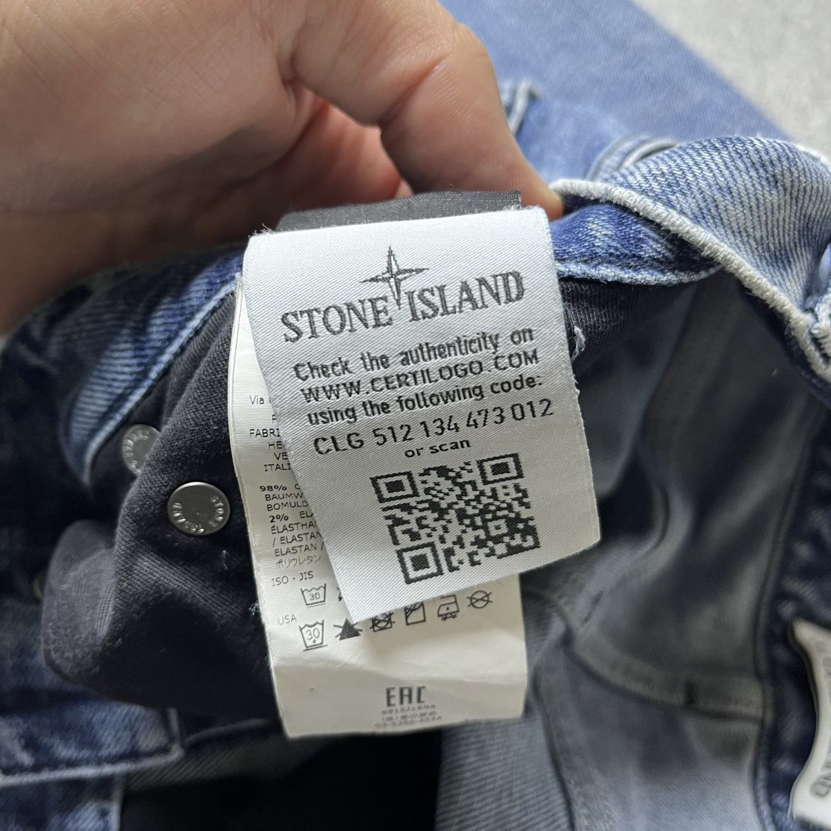 Stone Island Vintage Stone Island Jeans Patch Pocket Straight Fit Casual Size US 32 / EU 48 - 10 Thumbnail