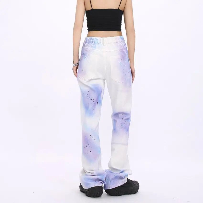 Designer × Japanese Brand Vintage Hip Hop Streetwear Loose Casual Jeans Size US 31 - 3 Thumbnail