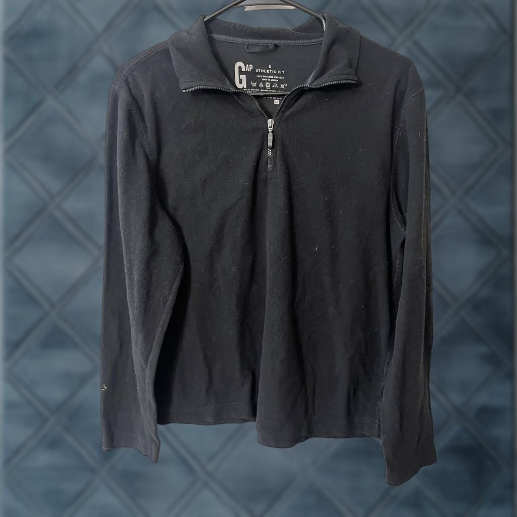 Gap Gap Sweater Men's Size S Black 1/4 Zip Athletic Pullover Size US S / EU 44-46 / 1 - 1 Thumbnail