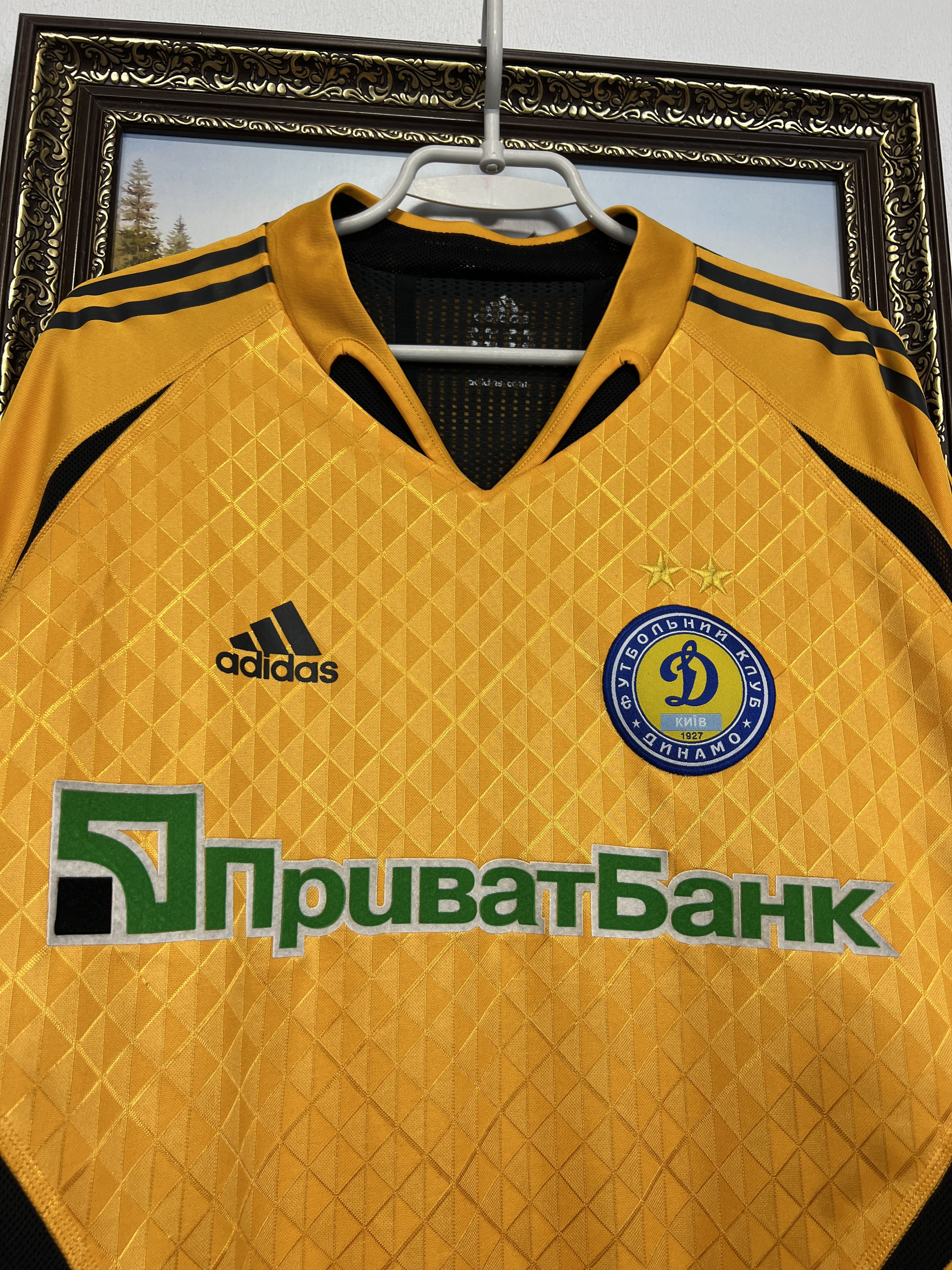 Adidas Dynamo Kiev Goalkeeper football shirt Player Issue Jersey Size US L / EU 52-54 / 3 - 3 Thumbnail