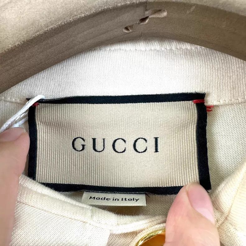 Gucci Gucci Aria series double G old flower stitching metal buck Size US XS / EU 42 / 0 - 4 Thumbnail