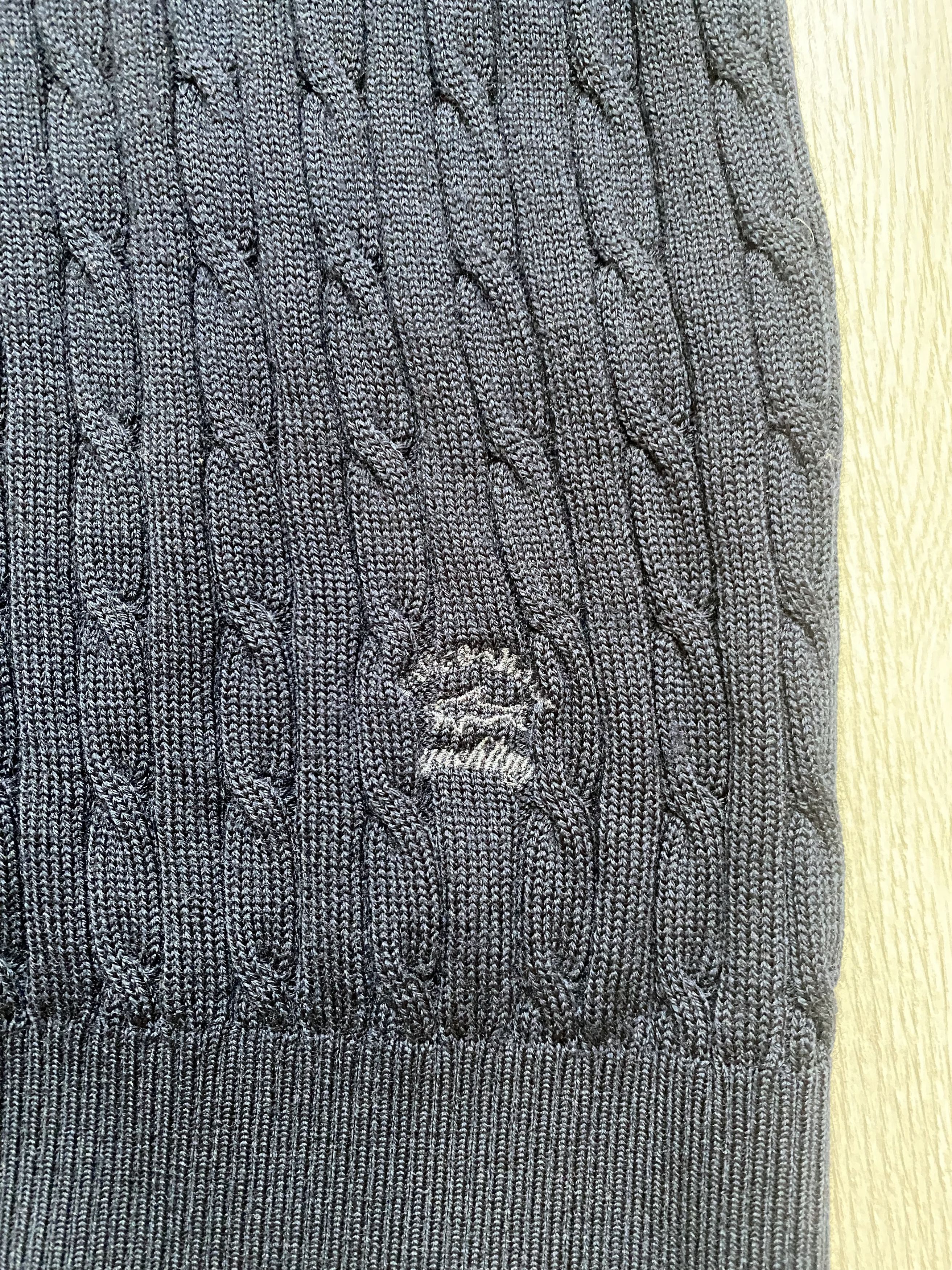 Paul & Shark Paul & Shark Yachting Wool Cable Knit Sweater Size US L / EU 52-54 / 3 - 2 Thumbnail