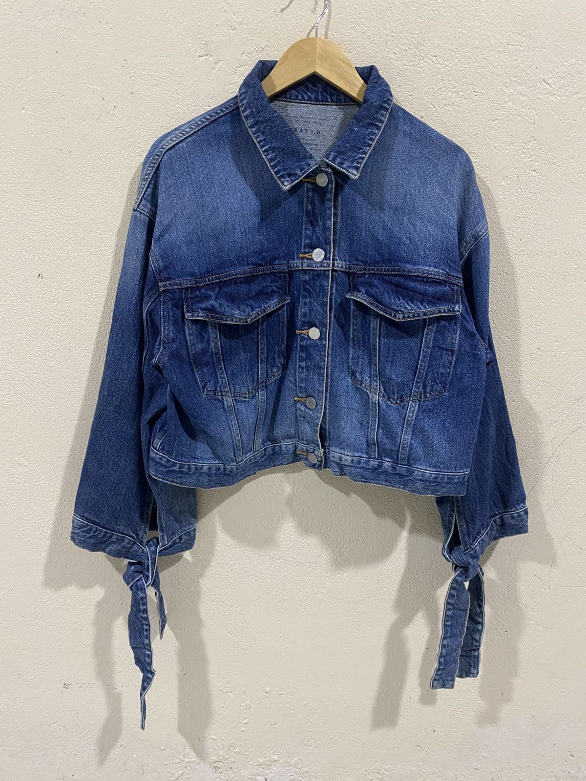 Japanese Brand Fray ID Denim Jacket Size M / US 6-8 / IT 42-44 - 1 Thumbnail