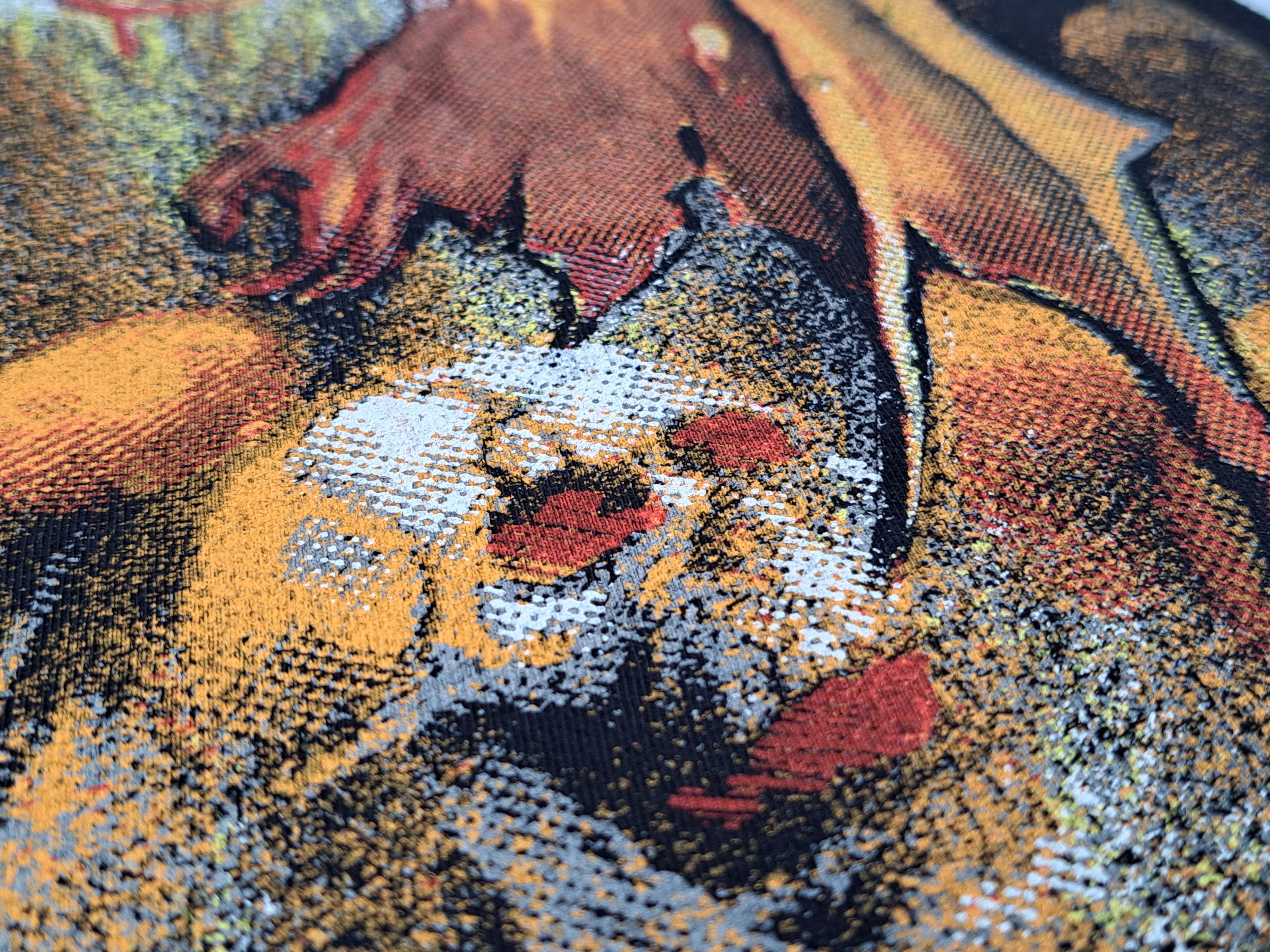 Band Tees Vintage 90s MANOWAR all-over print T-shirt. Size XL. Size US XL / EU 56 / 4 - 12 Thumbnail