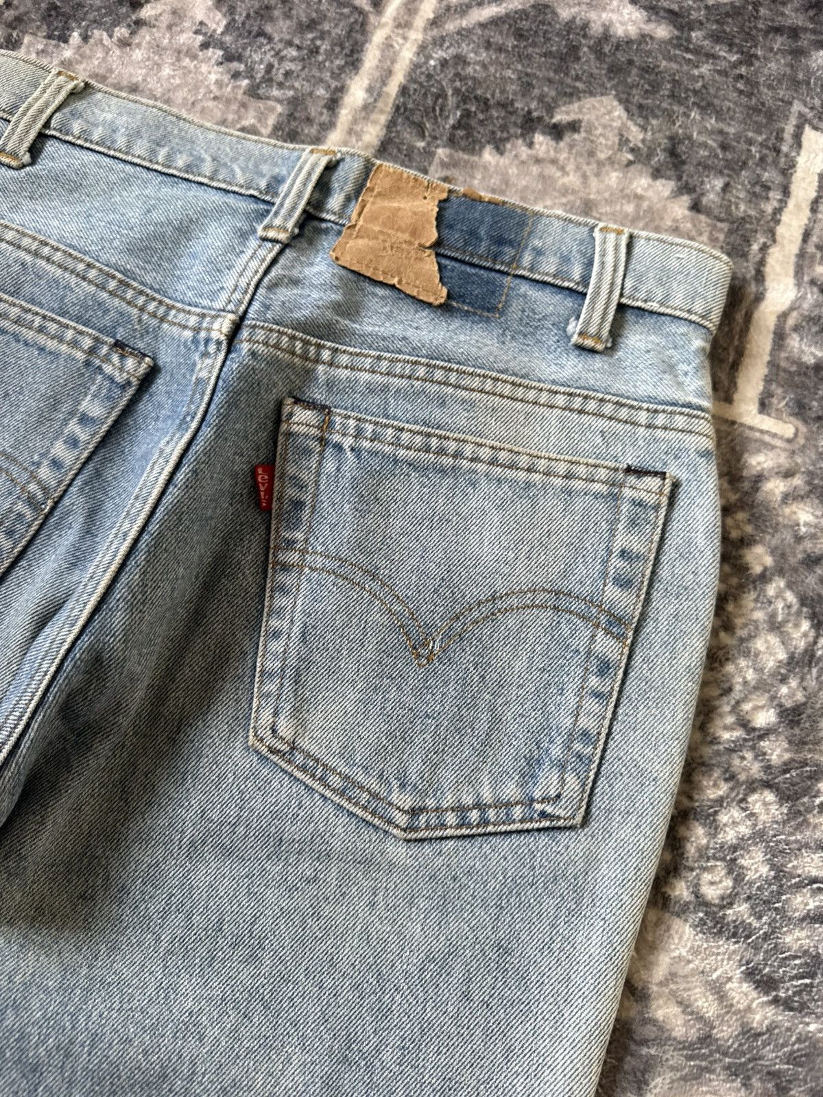Levi's 70s Vintage Levis 517 Talon Zipper Flared Bootcut Jeans Size US 29 - 17 Thumbnail