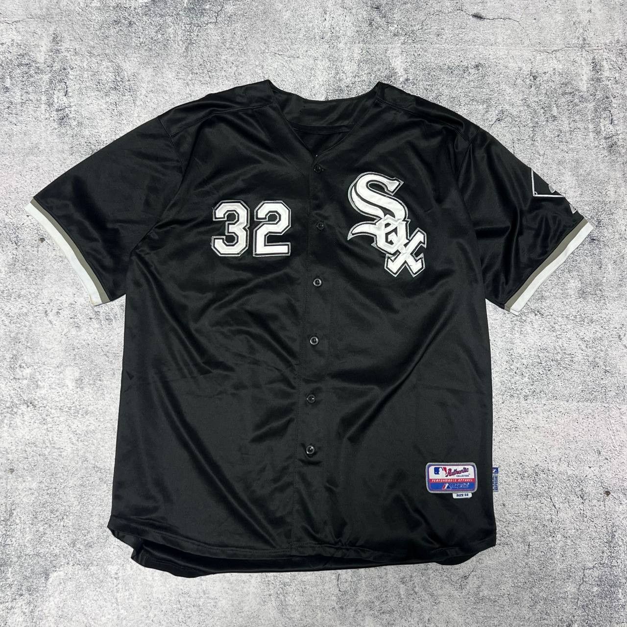 Majestic White Sox Majestic Cool Base Baseball Jersey Size 56 №32 Size US XXL / EU 58 / 5 - 1 Thumbnail