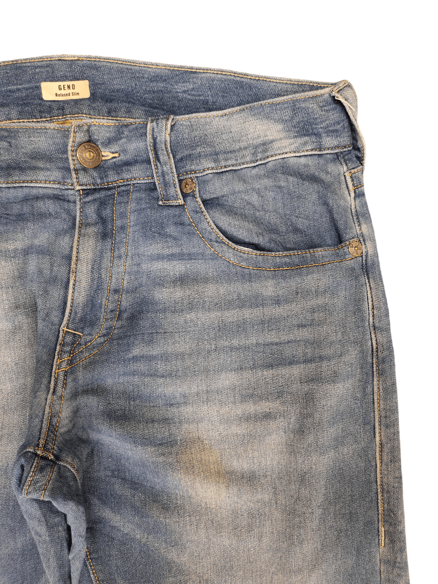 True Religion True Religion 'Geno' Relaxed Slim Soft Denim Pants Size US 34 / EU 50 - 3 Thumbnail