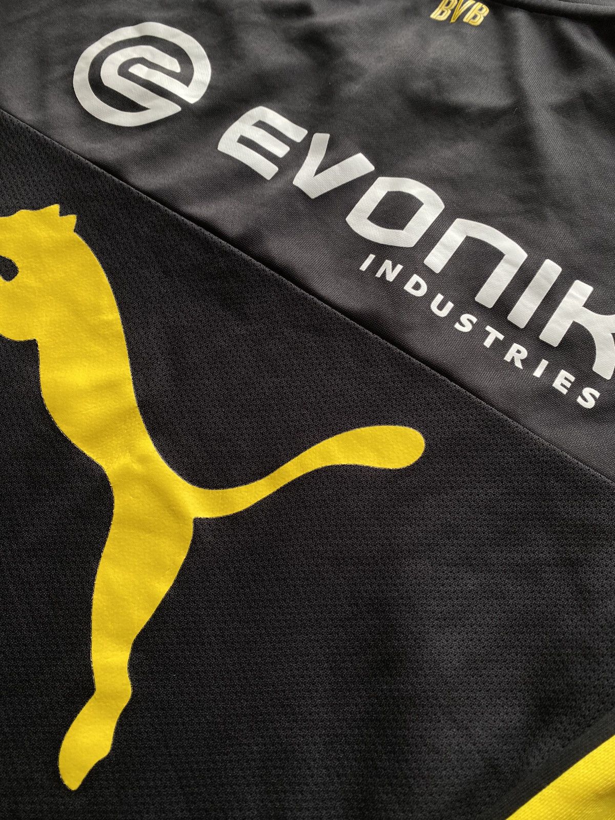 Puma Puma BVB Borussia Dortmund Soccer Training Top Sweatshirt Size US XS / EU 42 / 0 - 12 Thumbnail