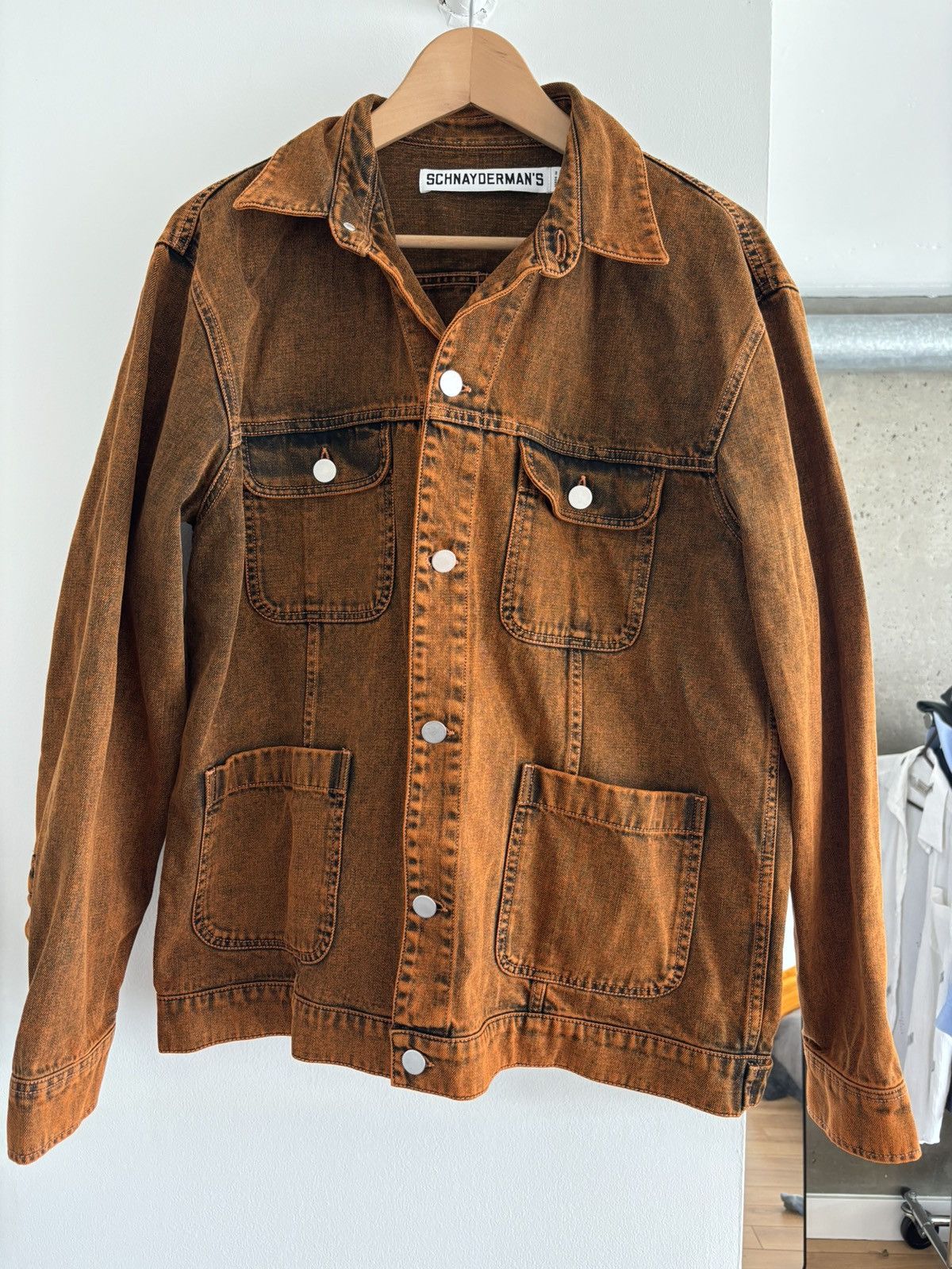 Schnaydermans Jean jacket Size US XL / EU 56 / 4 - 1 Thumbnail