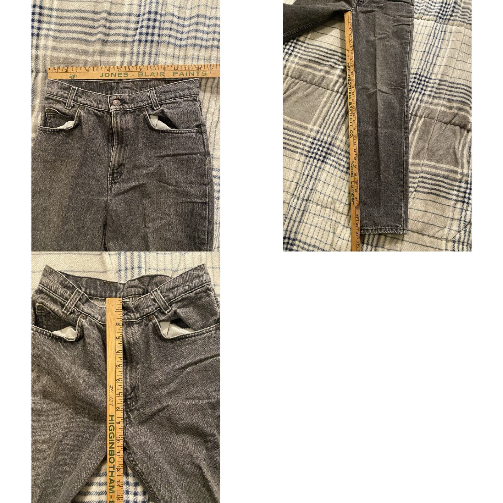 Levi's VINTAGE Levi’s 550 Jeans Denim Black Tab 28x32 USA 90s Grunge Mens Regular Inseam 31in Size US 28 / EU 44 - 8 Thumbnail