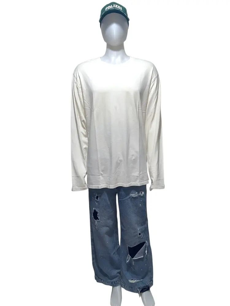 Fear of God Essentials Fear Of God back script oversized longsleeve Size US M / EU 48-50 / 2 - 11 Thumbnail