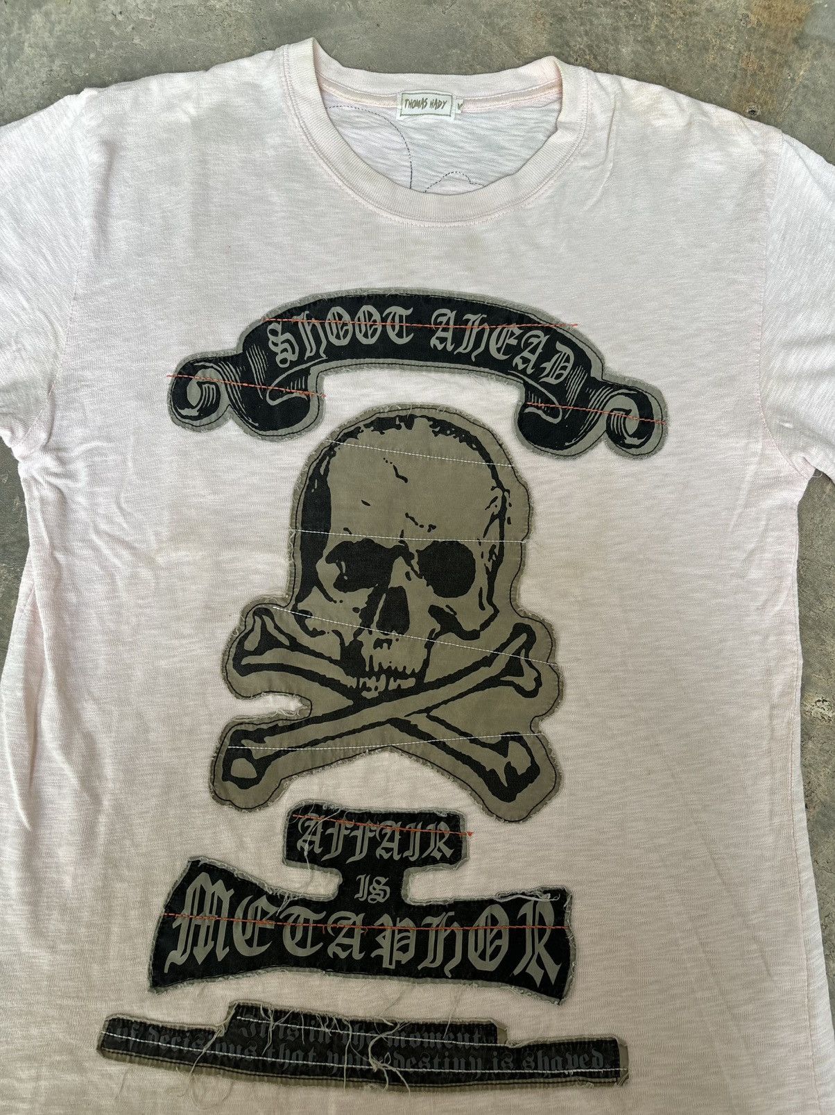 Hysteric Glamour Y2k Thomas Hady Skull Ifsixwasnine Punk Style Tshirt Size US M / EU 48-50 / 2 - 6 Thumbnail