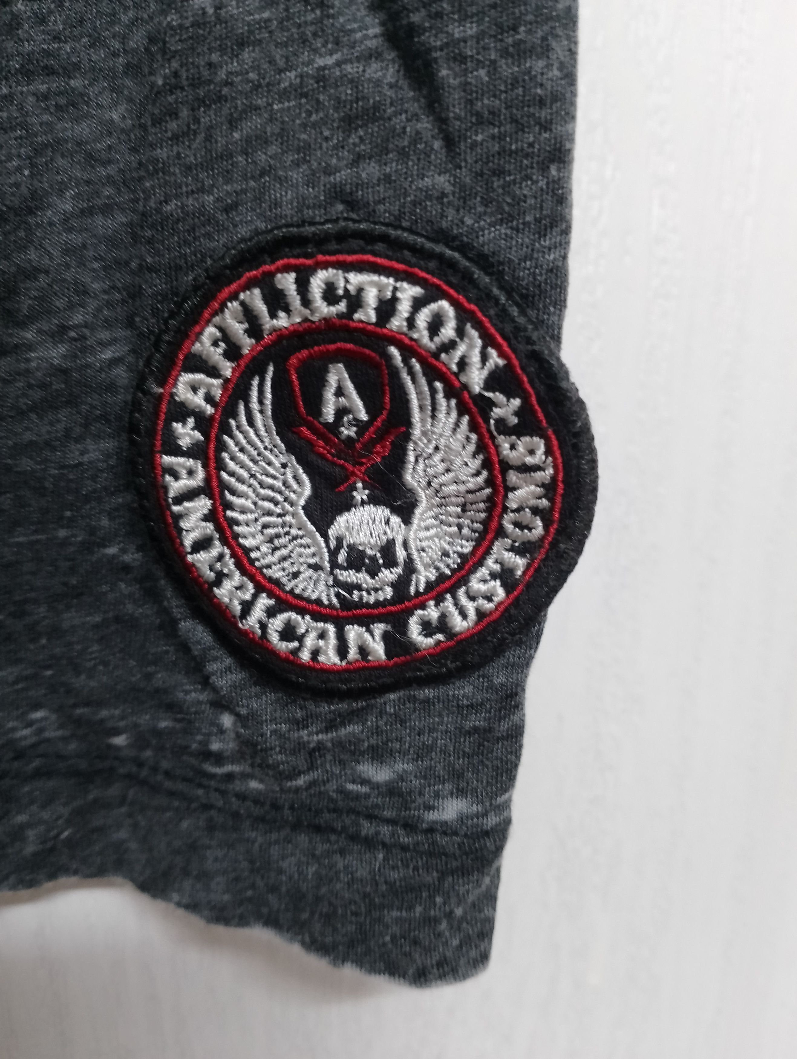 Affliction × Haunted Mound AFFLICTION American Eagles Y2k Tee Size S / US 4 / IT 40 - 10 Thumbnail