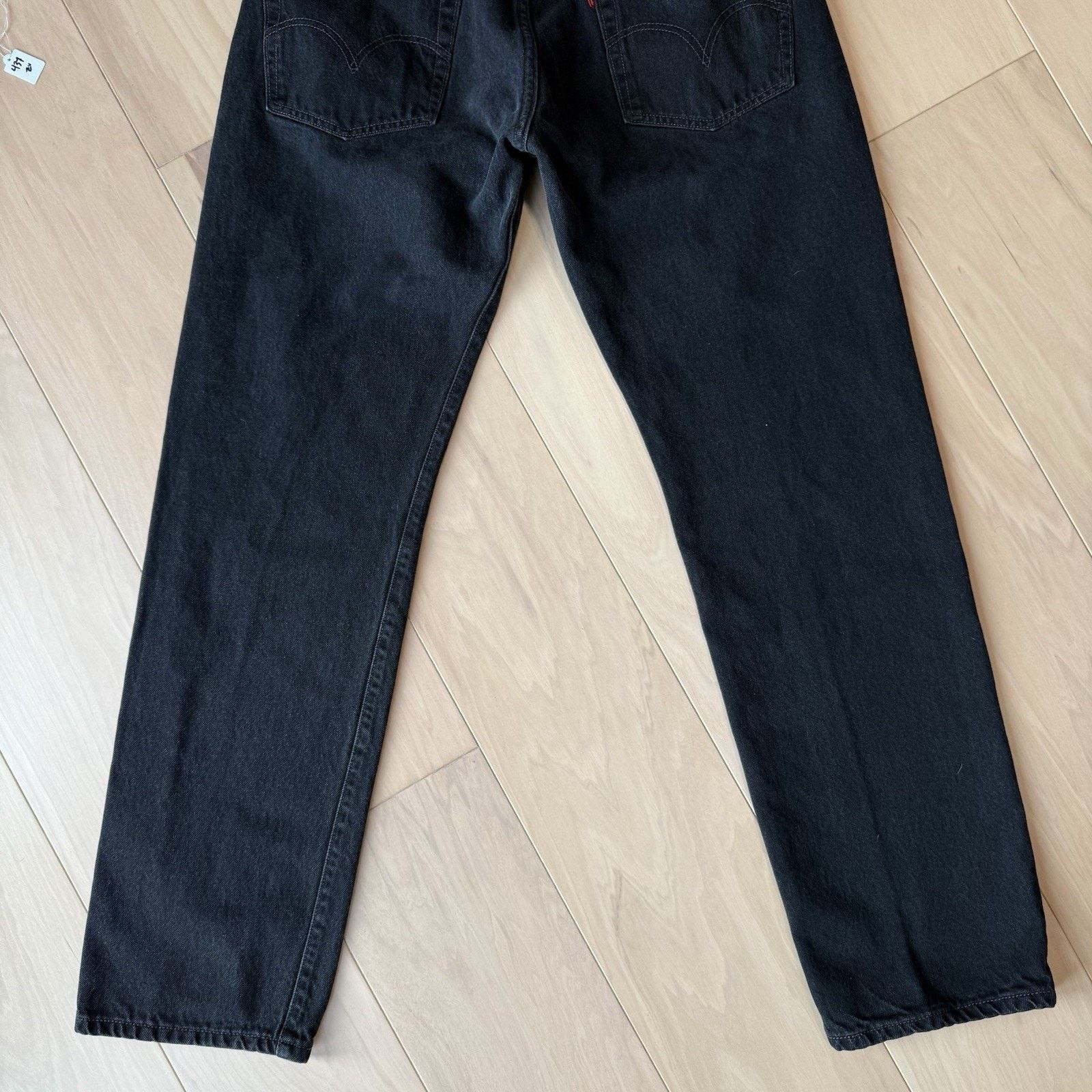 Levi's Vintage Levis 501 Jeans Black Denim Straight Leg Button Fly Size US 32 / EU 48 - 9 Thumbnail
