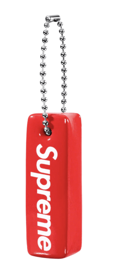 Inspired Red Supreme Slides Keychain