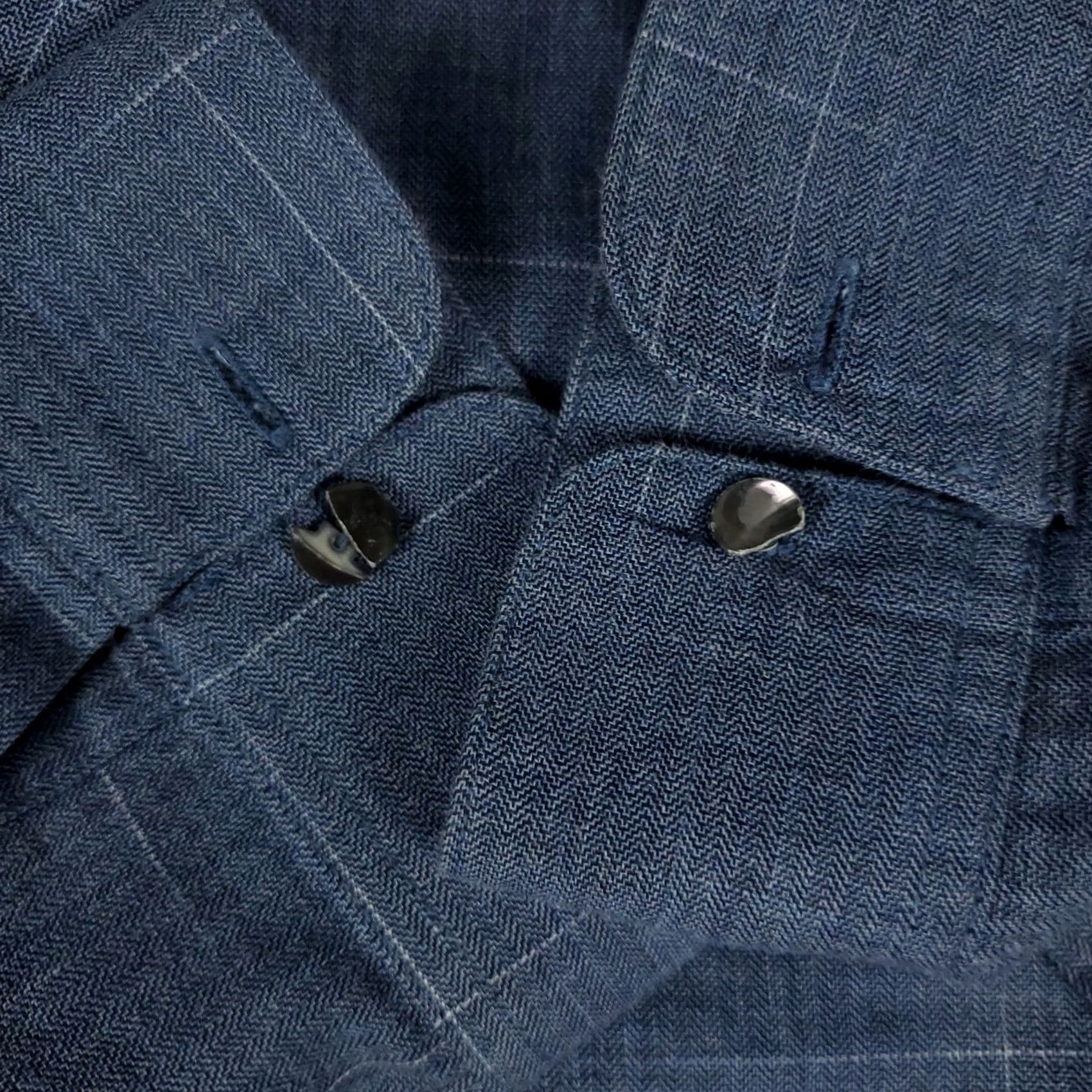 John Varvatos John Varvatos Shirt Mens Size L Blue Casual Button-Up Long Sleeve Vintage No Size US L / EU 52-54 / 3 - 3 Thumbnail