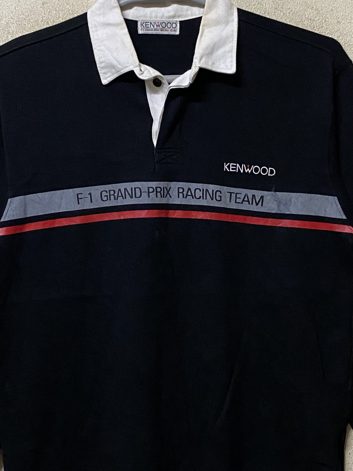 Vintage Btg kenwood f1 grand prix racing team Size US M / EU 48-50 / 2 - 2 Thumbnail