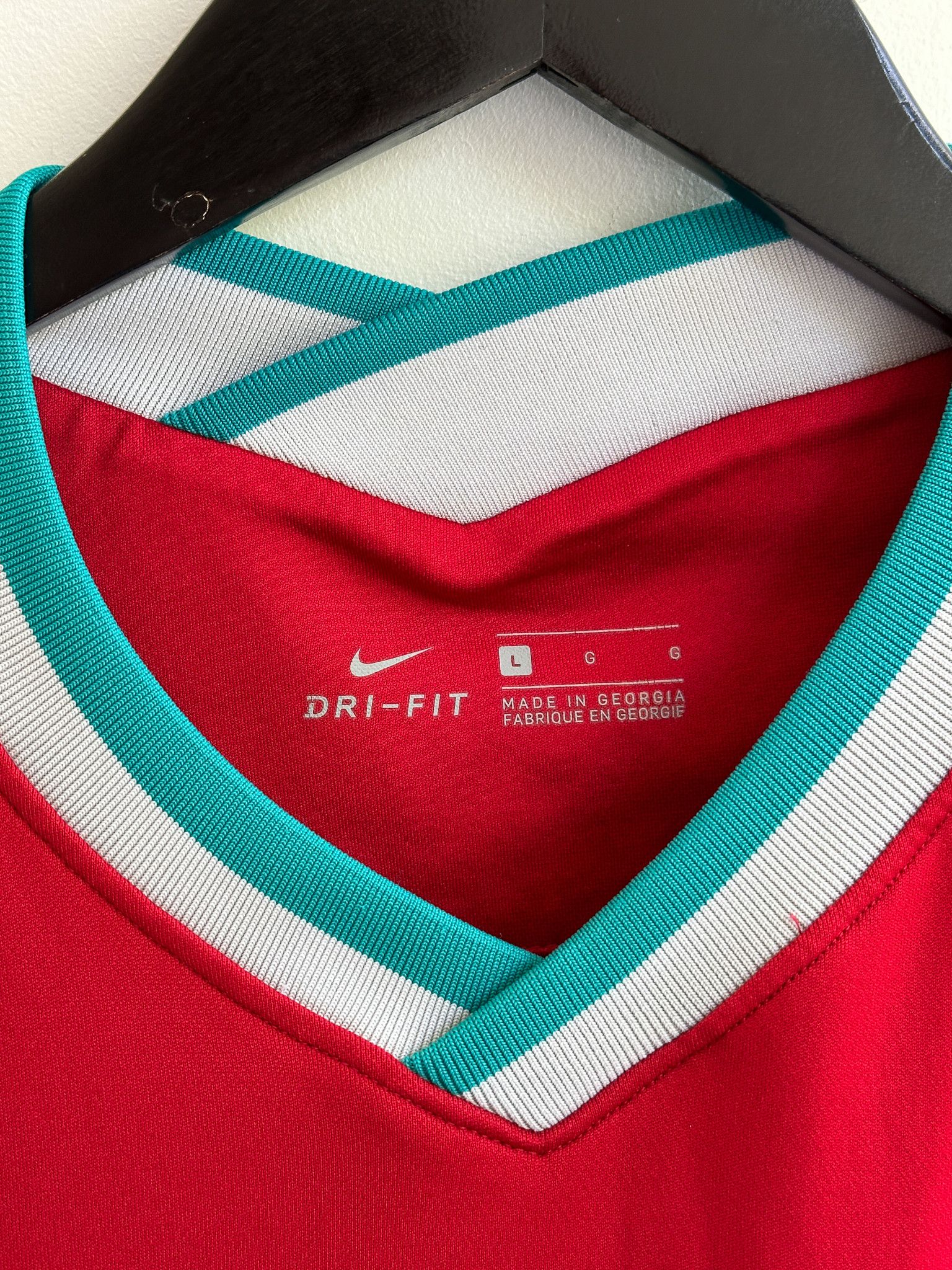 Nike Liverpool FC Nike 2020 2021 Home Soccer Jersey Kit Tee Size US L / EU 52-54 / 3 - 6 Thumbnail