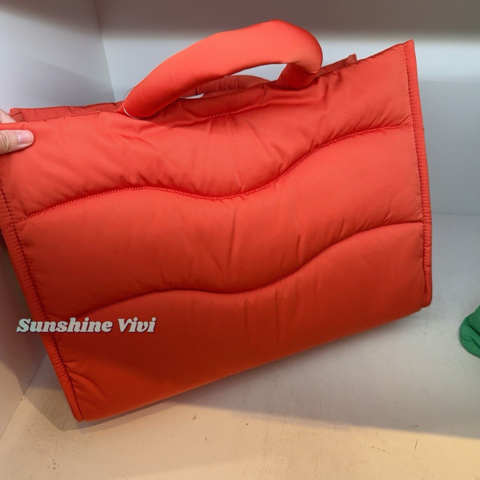 Coach NWT Coach Loop Large Tote Shoulder Bag CQ057 Sun orange Size ONE SIZE - 4 Thumbnail