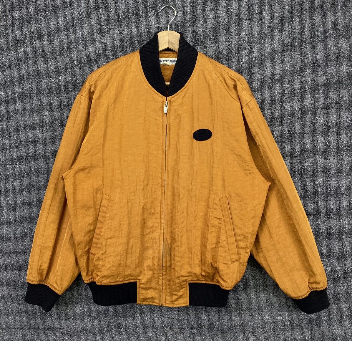 Kansai Yamamoto Vintage Kansai Yamamoto Sports Project Bomber Varsity Jacket Size US M / EU 48-50 / 2 - 7 Thumbnail