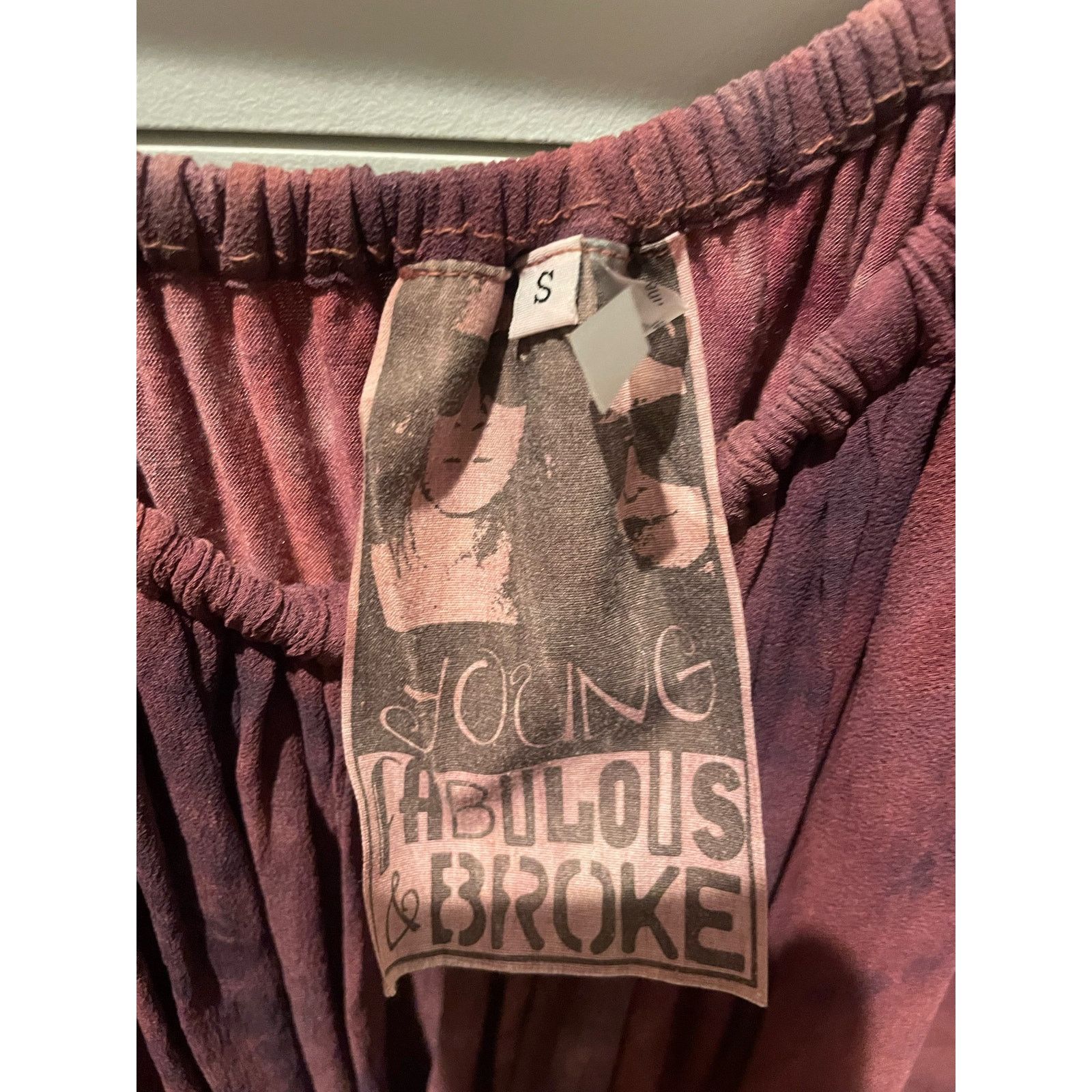 Young Fabulous & Broke YFB Silk&Modal Tie-Dyed Draped Mini, S Size S / US 4 / IT 40 - 8 Thumbnail