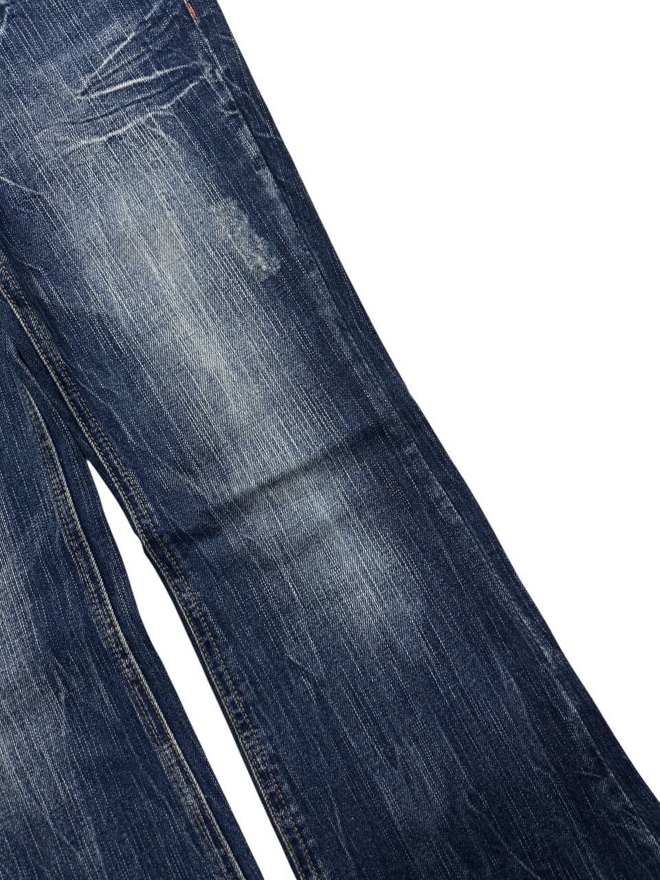 Vintage 💥Flare💥Vintage Blow By Blue Whisker Tunder Bootcut Sick Jean Size US 28 / EU 44 - 7 Thumbnail