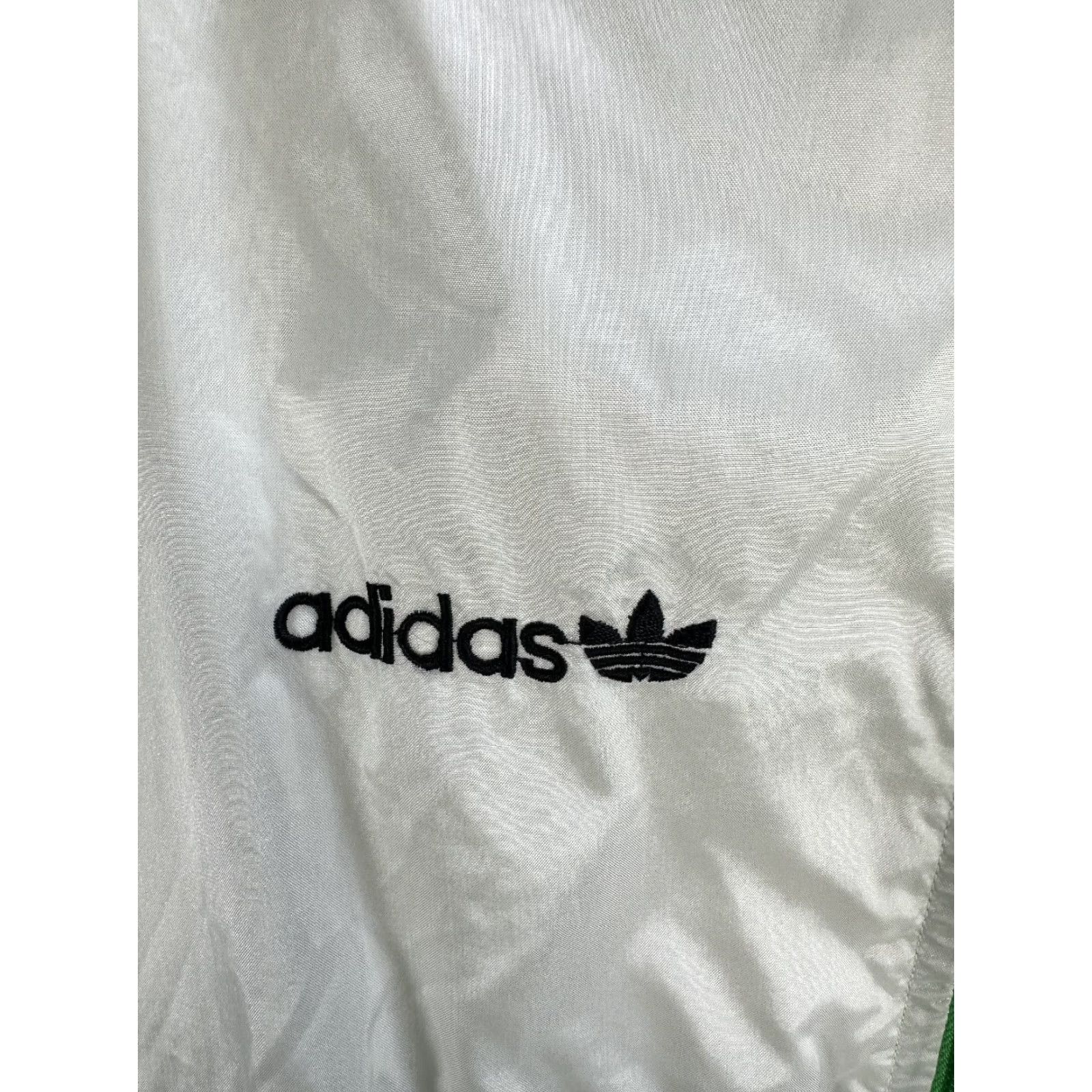 Adidas VINTAGE Adidas Green White Lightweight Jacket Mens M USA Olympic Festival 87’ Slant Zip Pro Vintage Mens Size US M / EU 48-50 / 2 - 7 Thumbnail