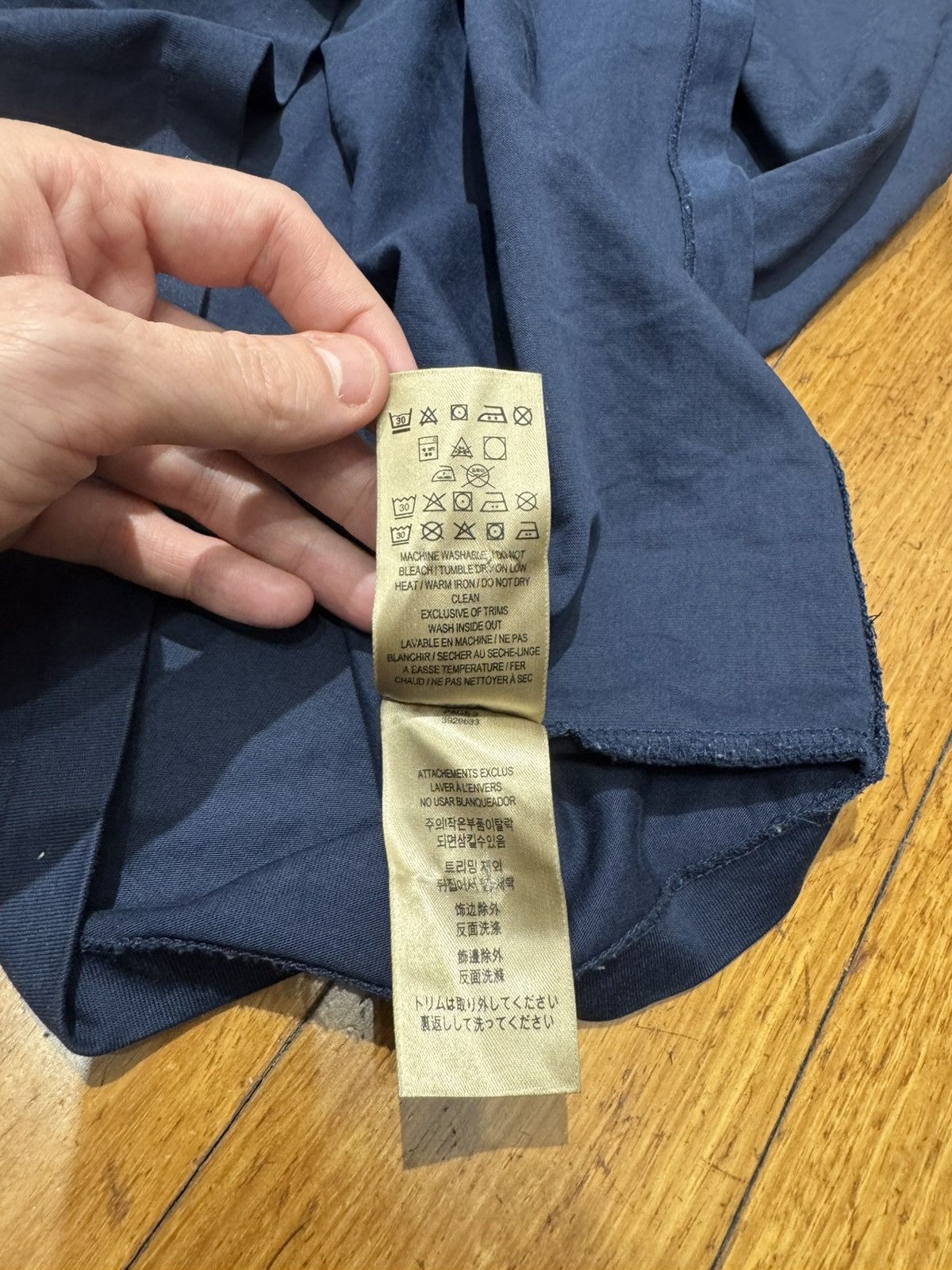 Burberry Burberry Pocket Logo Tee Size US M / EU 48-50 / 2 - 7 Thumbnail