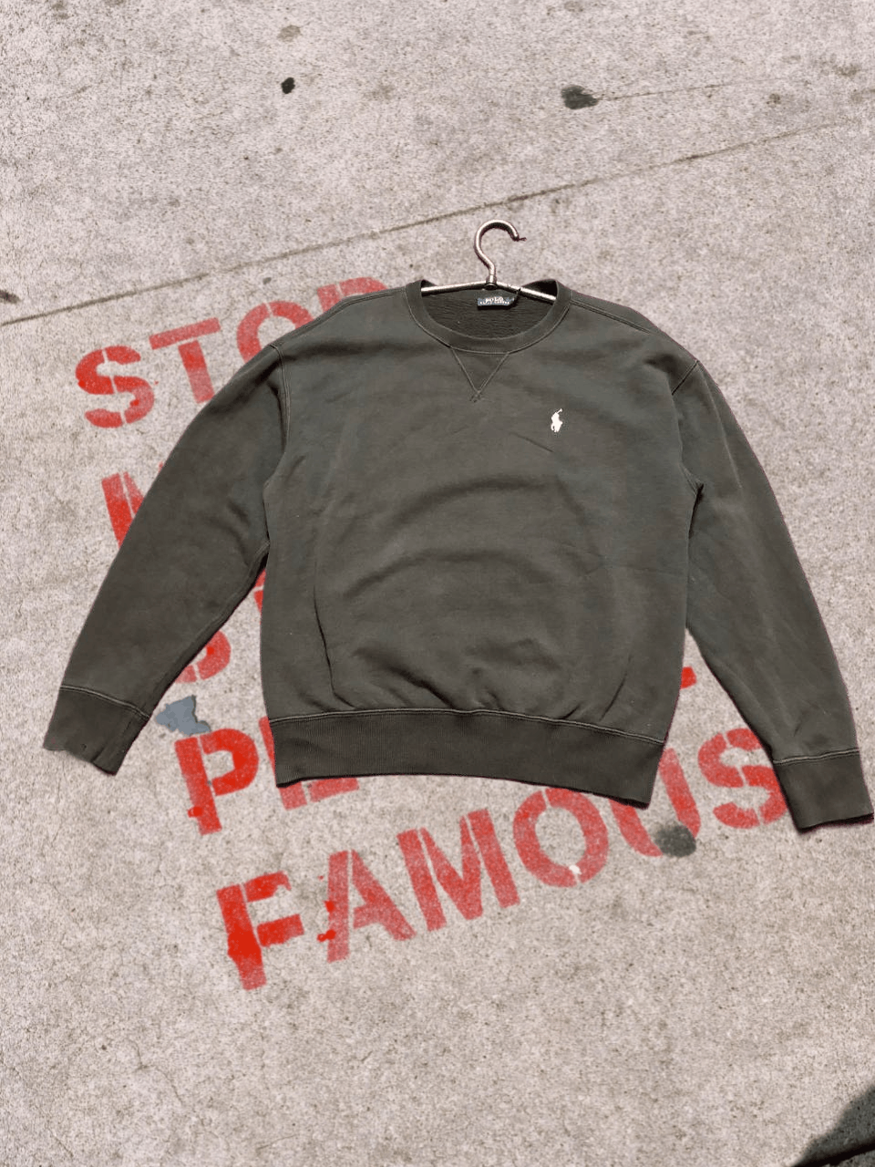 Polo Ralph Lauren 00s Vintage POLO RALPH LAUREN Logo Y2k Sweatshirt Crewneck Size US S / EU 44-46 / 1 - 1 Thumbnail