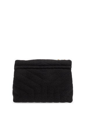 os11x0624 Size: OS / Small Loulou Quilted Tweed Bag in Black