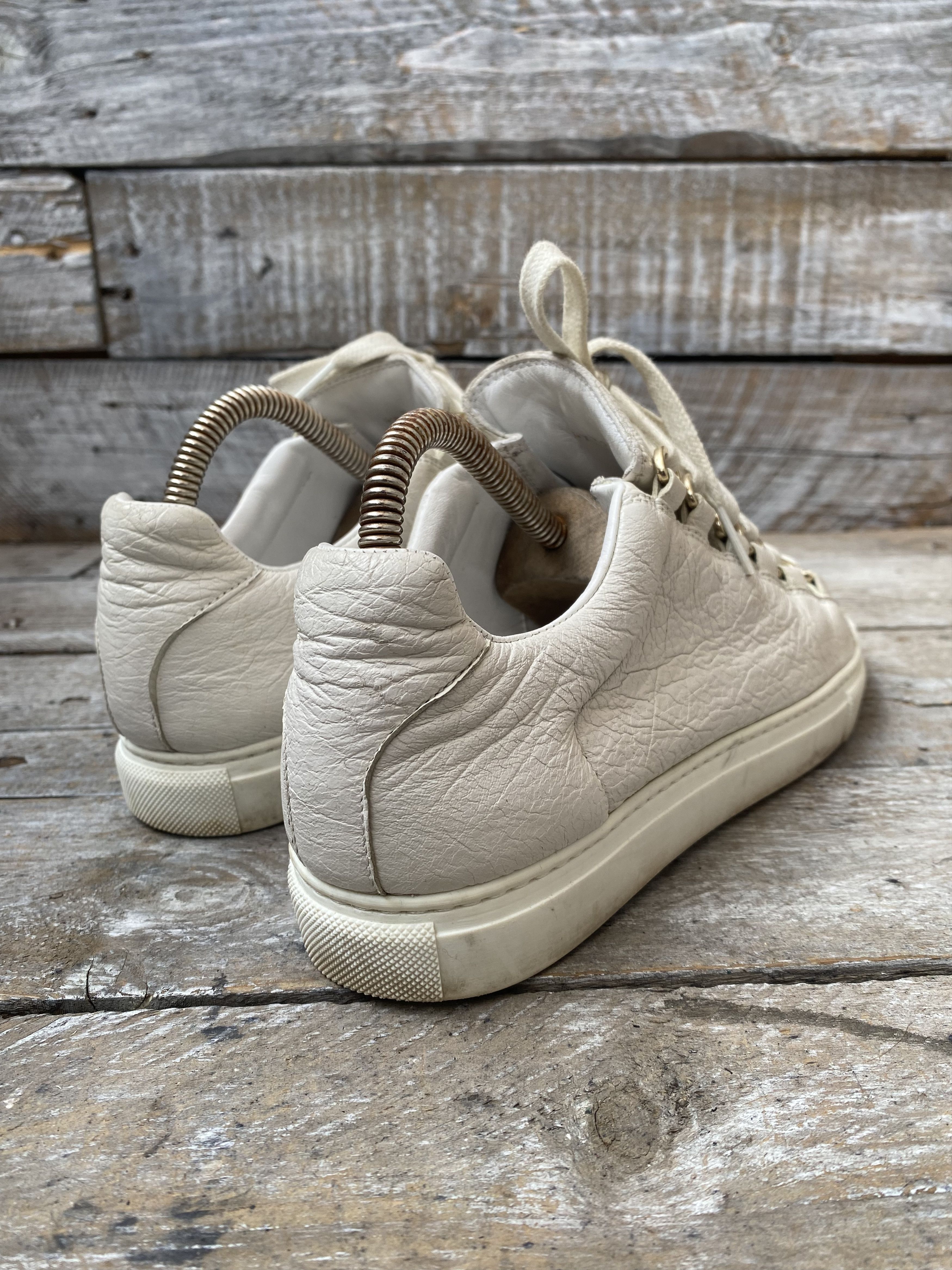 Balenciaga Balenciaga arena white low-top sneakers sz 36 Size US 6 / IT 36 - 8 Thumbnail