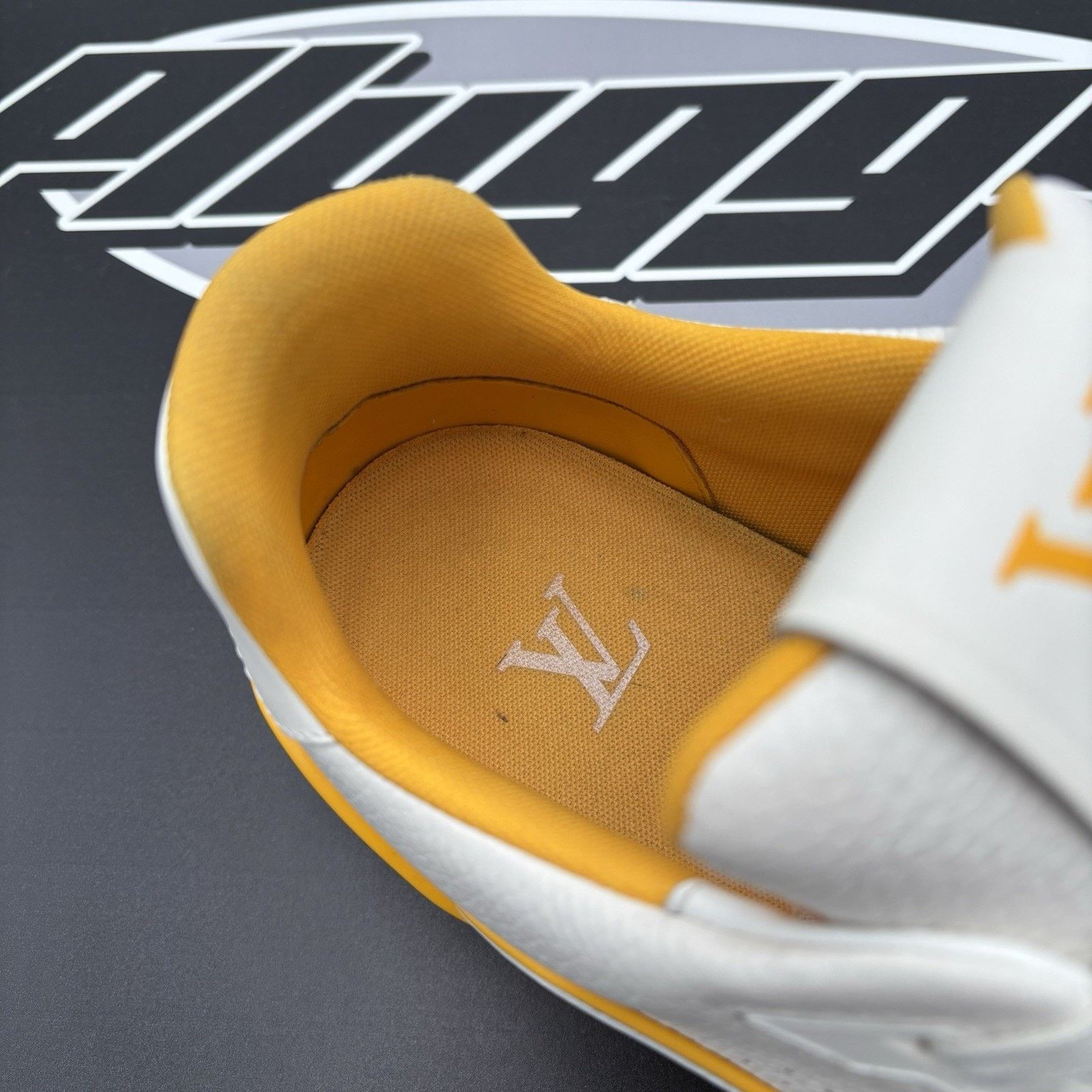Louis Vuitton Louis Vuitton Trainer ' White Yellow ' | GOOD CONDITION! Size US 7.5 / EU 40-41 - 7 Thumbnail