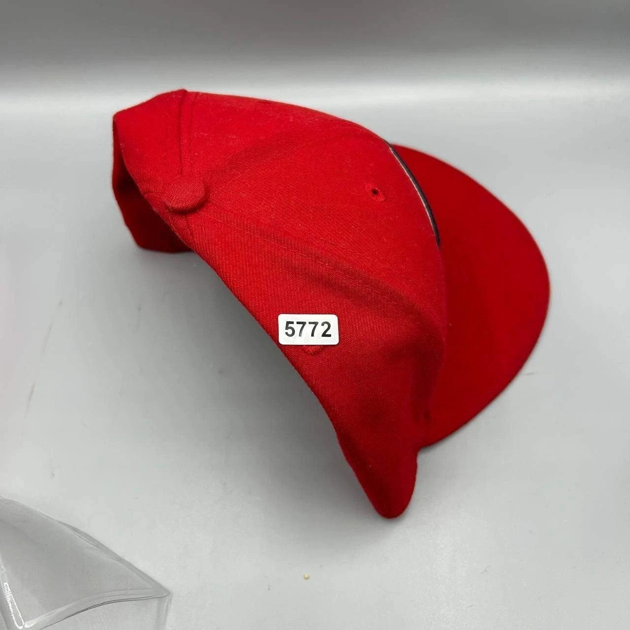 New Era San Francisco 49ers Hat Men 7 1/8 Red NFL Fitted Cap Size ONE SIZE - 9 Thumbnail
