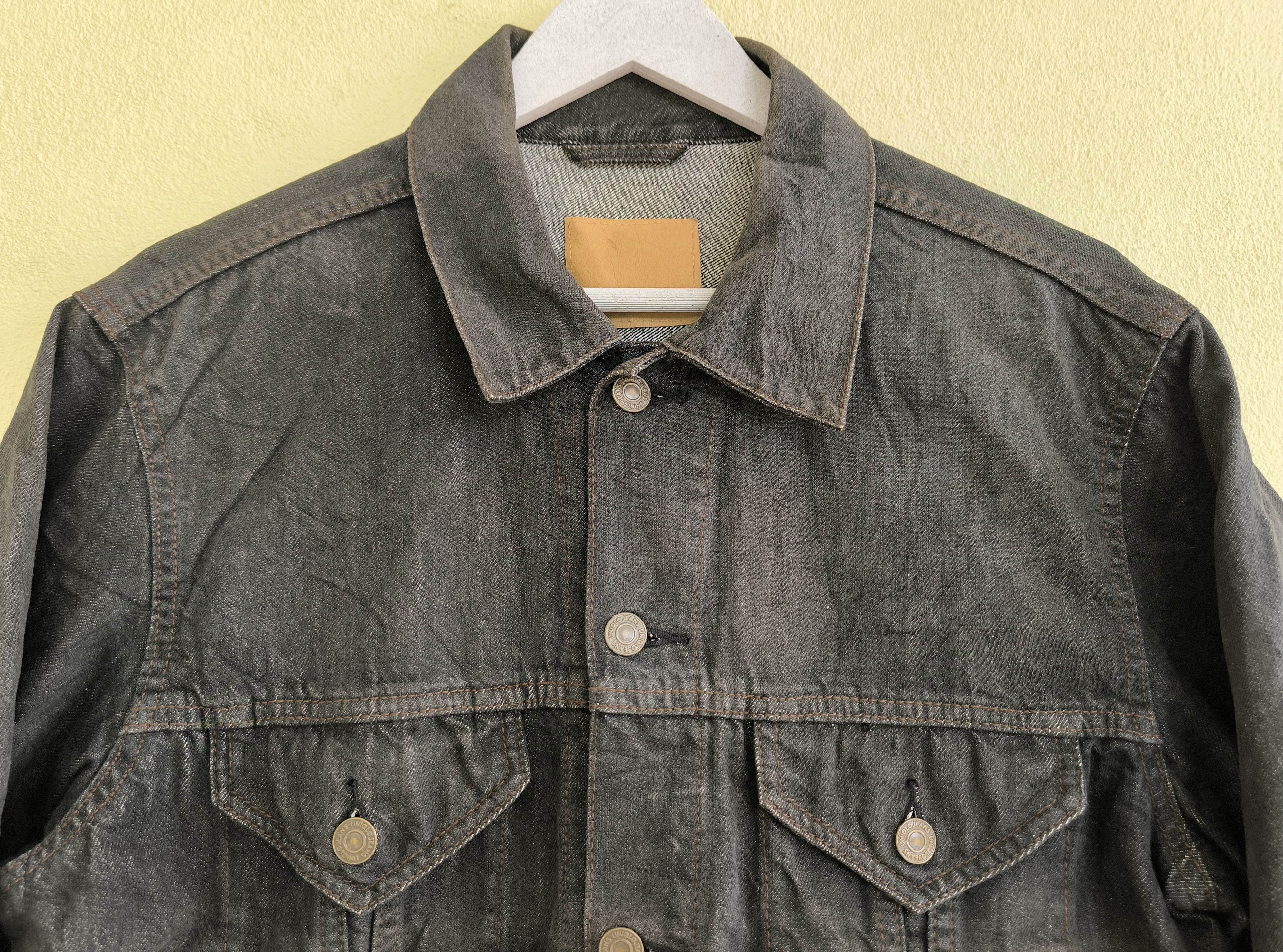 Uniqlo UNIQLO trucker denim jacket Size US M / EU 48-50 / 2 - 2 Thumbnail