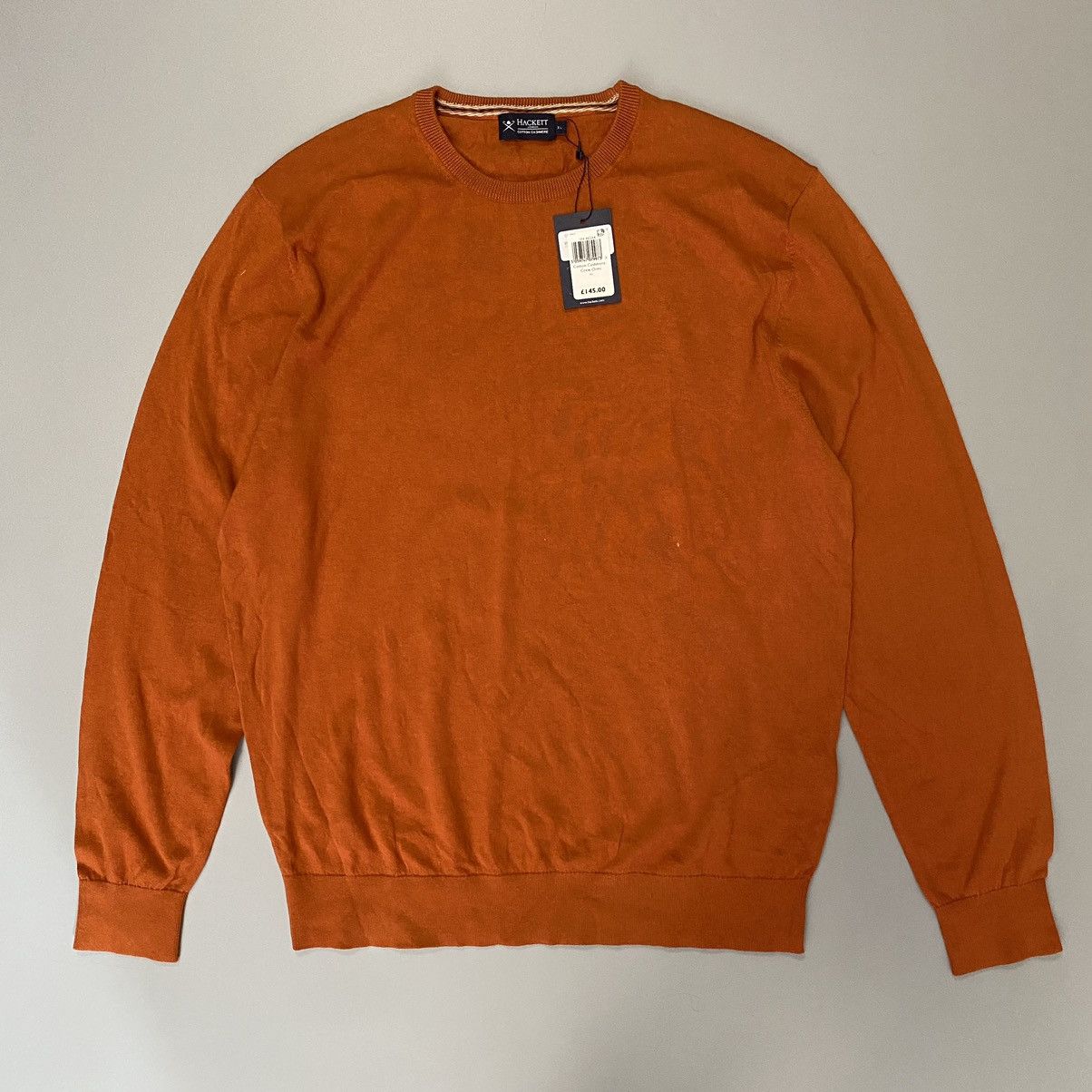Hackett Hackett London Mens Jumper Sweater XL Cashmere Pullover New Size US XL / EU 56 / 4 - 1 Thumbnail