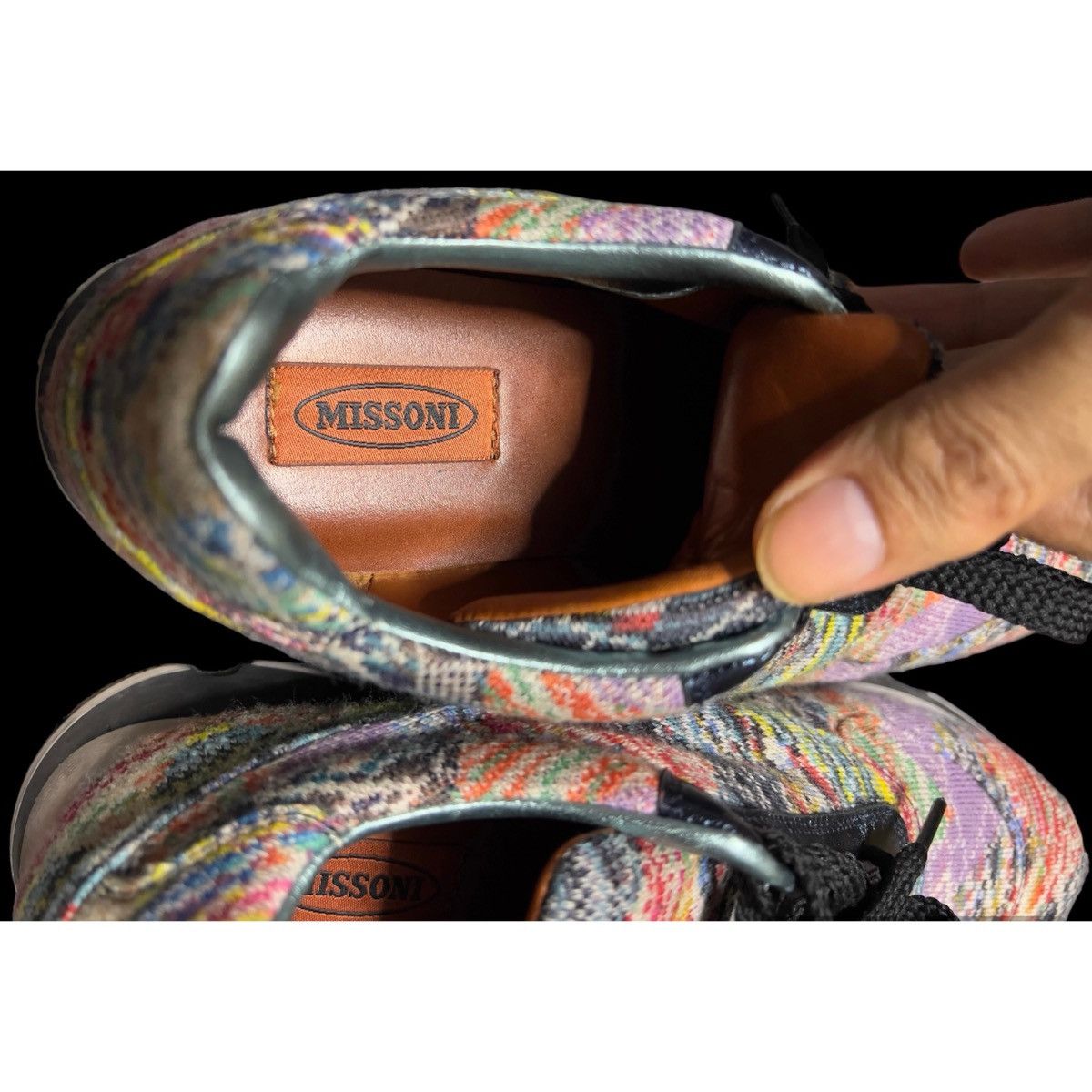 Missoni MISSONI SNEAKER SHOES MADE IN ITALY Size US 6.5 / EU 39-40 - 4 Thumbnail