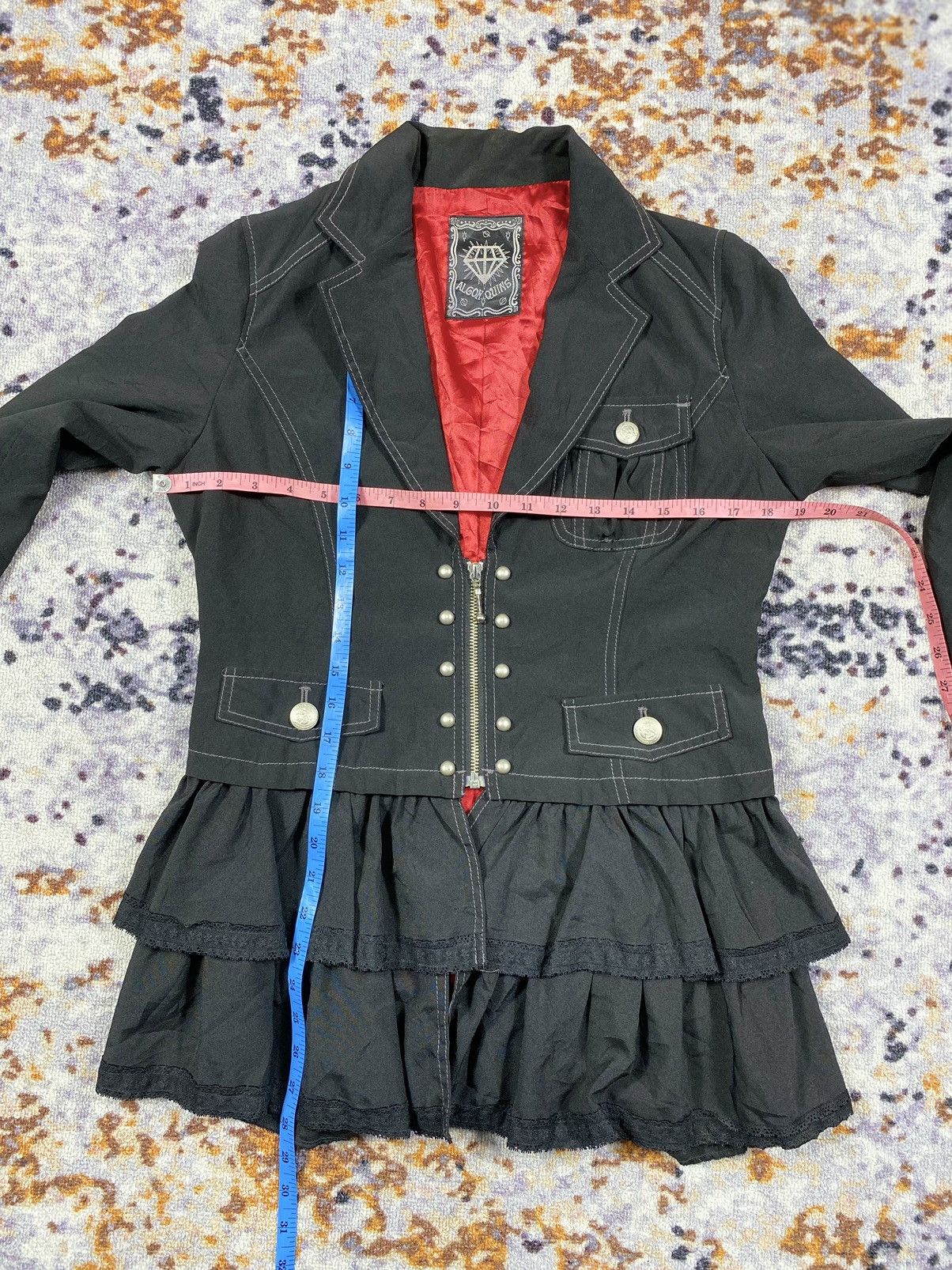 Japanese Brand “RARE” Algon Quins Studded Gothic Punk style Size M / US 6-8 / IT 42-44 - 9 Thumbnail