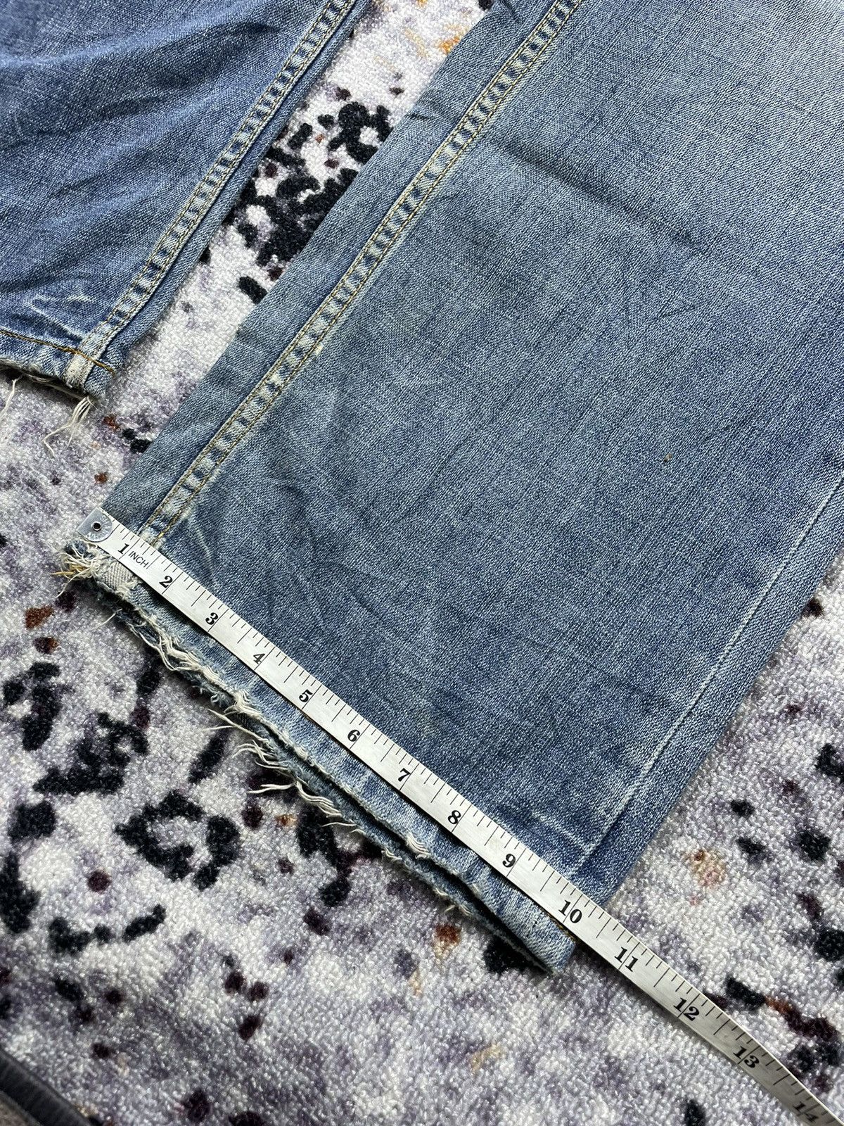 Ecko Unltd. × Japanese Brand × Marc Ecko Marc Ecko distressed Denim Jeans vintage Size US 36 / EU 52 - 17 Thumbnail