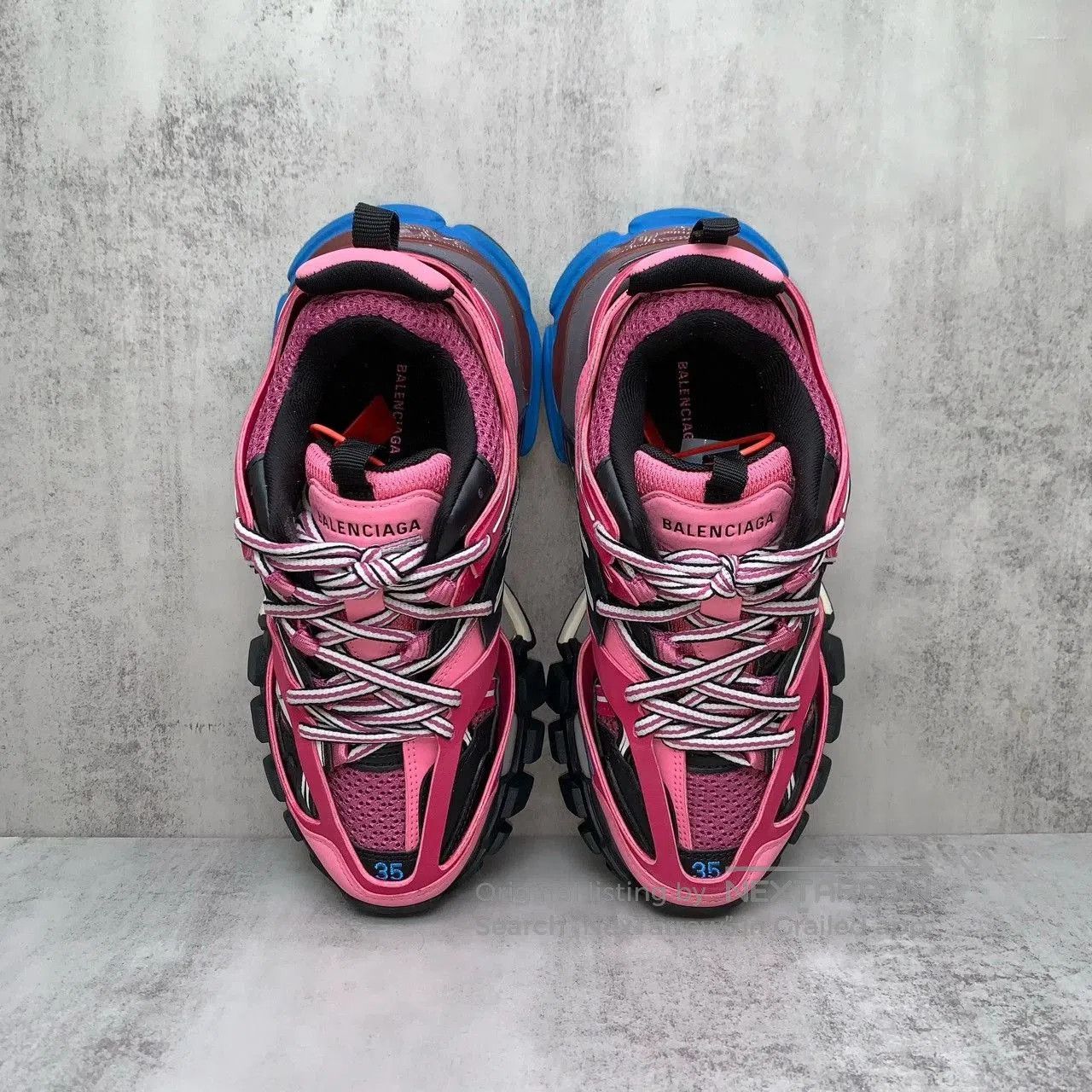 Balenciaga Balenciaga Track Pink Sneakers Size 35. Size US 4 / IT 34 - 6 Thumbnail